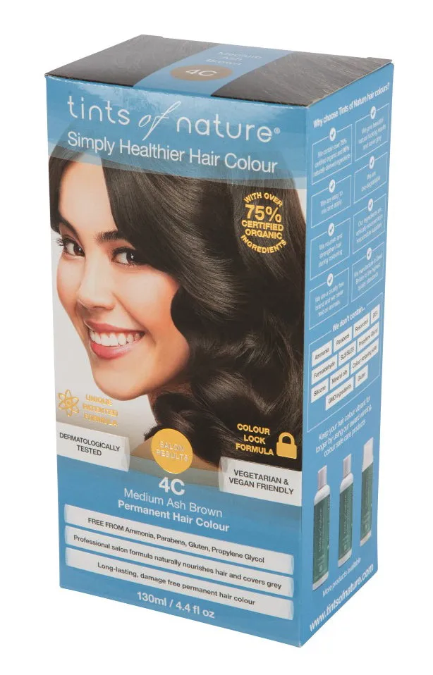 Tints of Nature 4C Medium Ash Brown