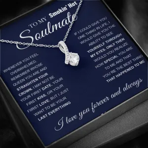 To My Smokin' Hot Soulmate | Love Knot Necklace ❤️❤️