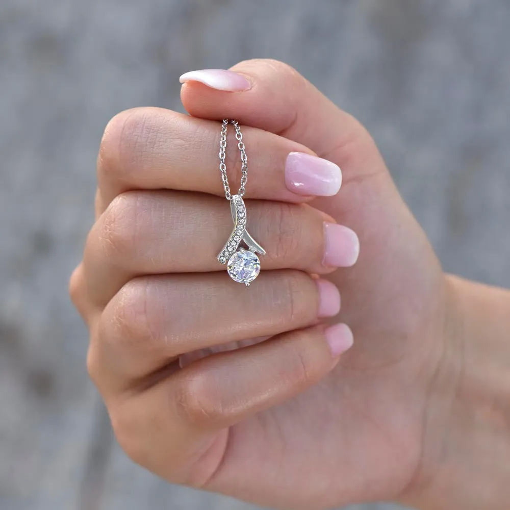 To My Soulmate - I Love You Forever & Always - Alluring Beauty Necklace