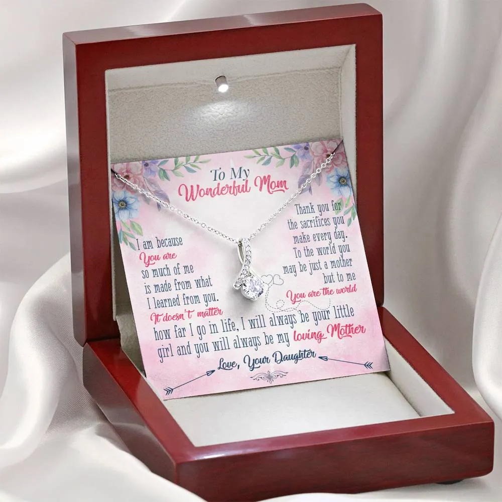 To my wonderful mum - i am because you are ...