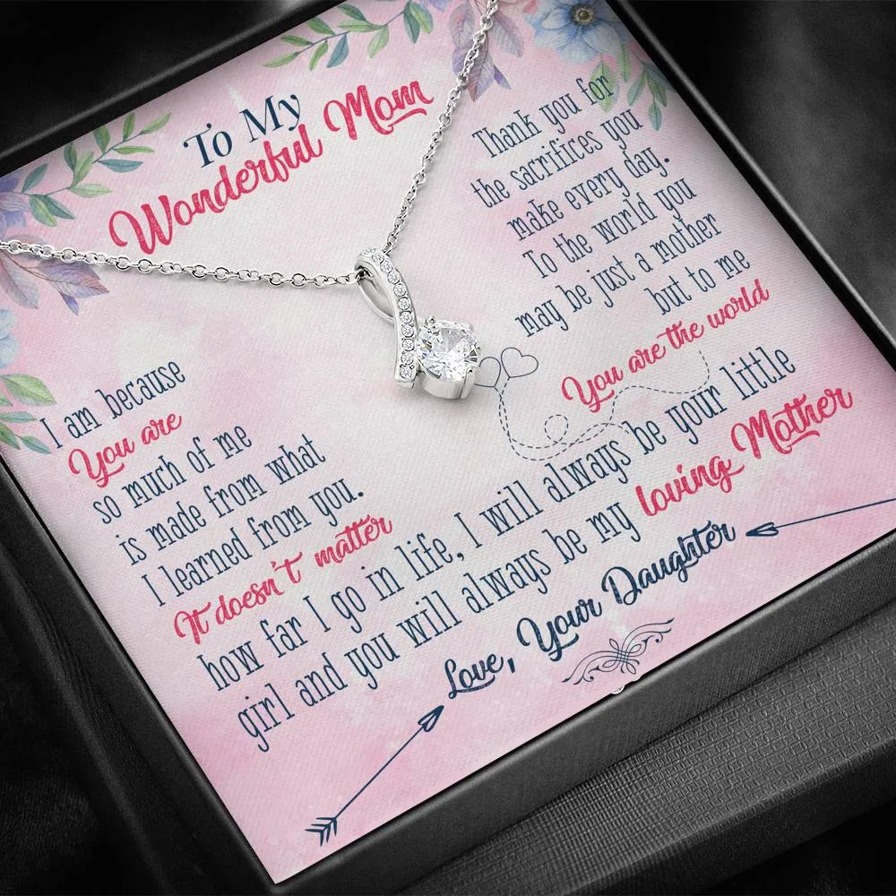 To my wonderful mum - i am because you are ...