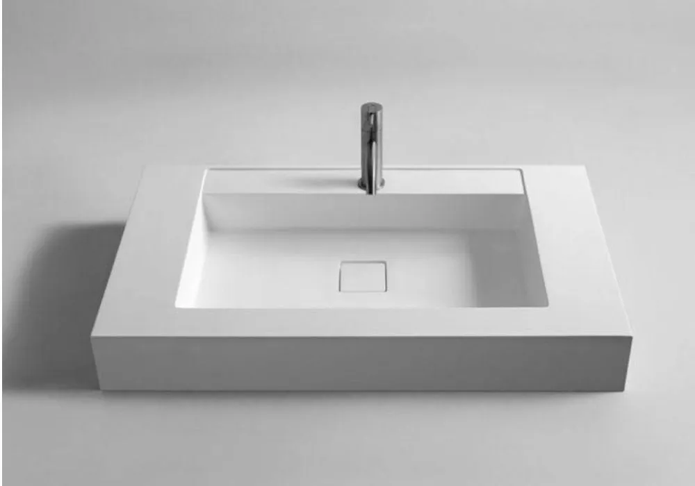 Toka Lite Solid Geometric Basin - 900mm - WM01-900