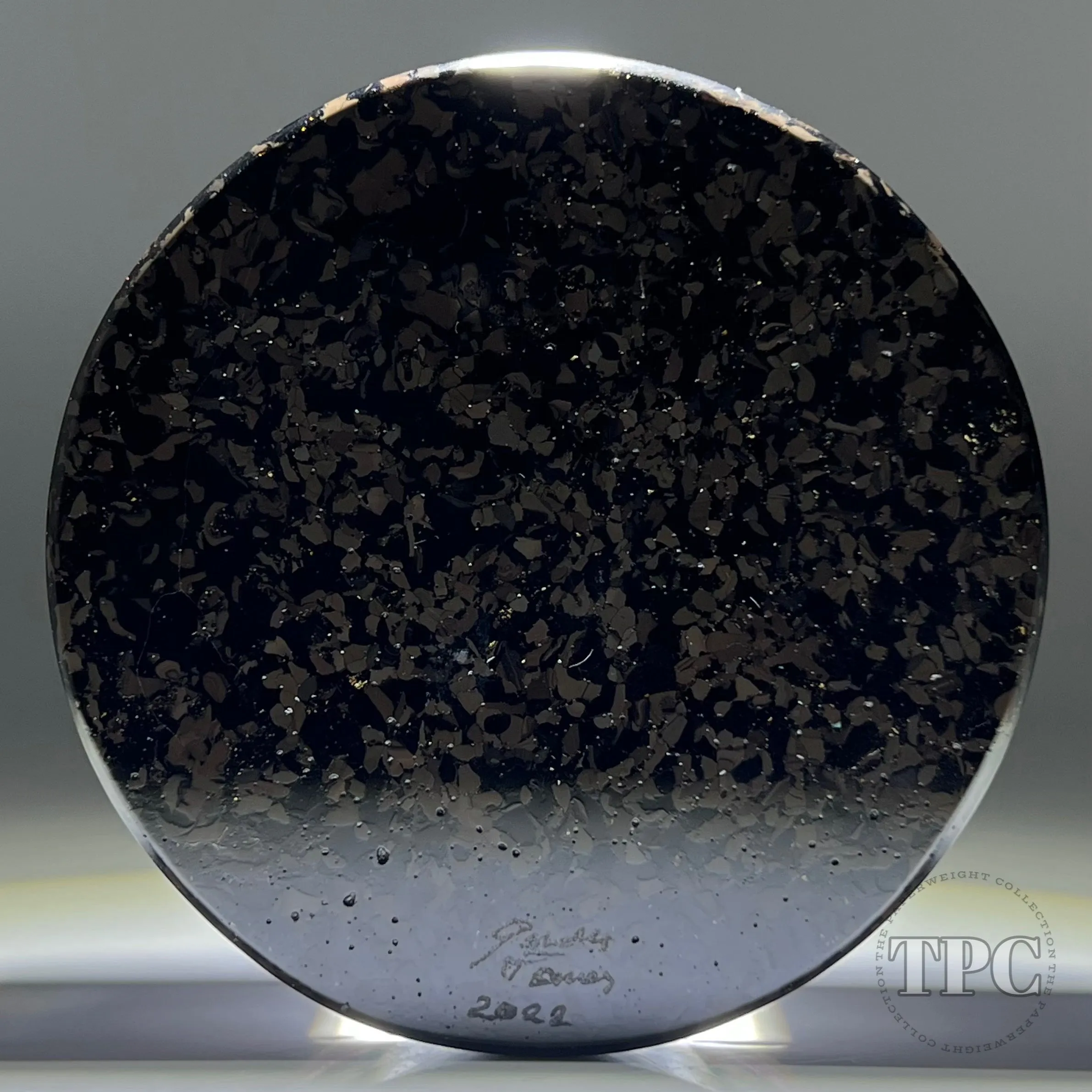 Tomasz Gondek 2022 Glass Art Paperweight Closepack Complex Millefiori Plaque