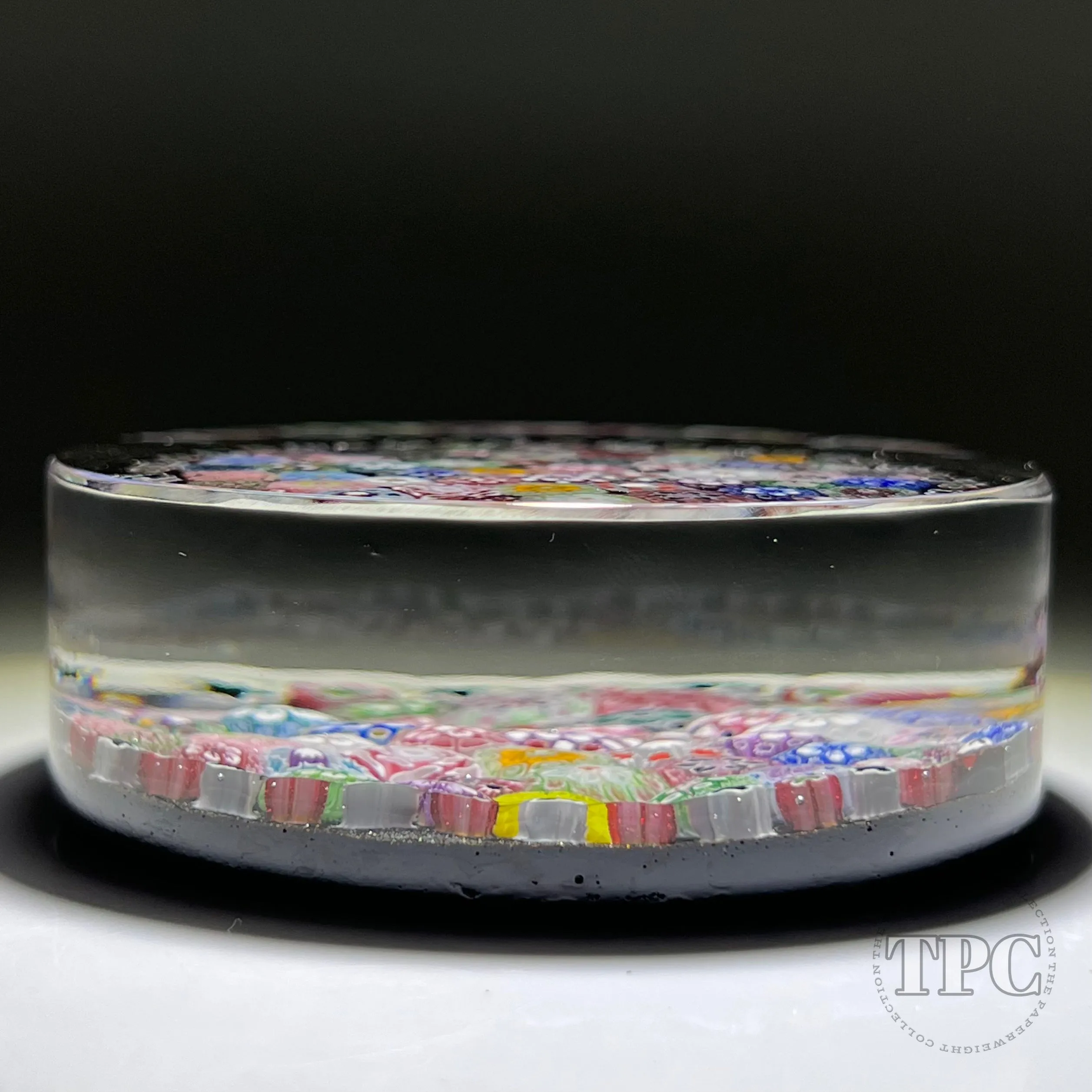 Tomasz Gondek 2022 Glass Art Paperweight Closepack Complex Millefiori Plaque
