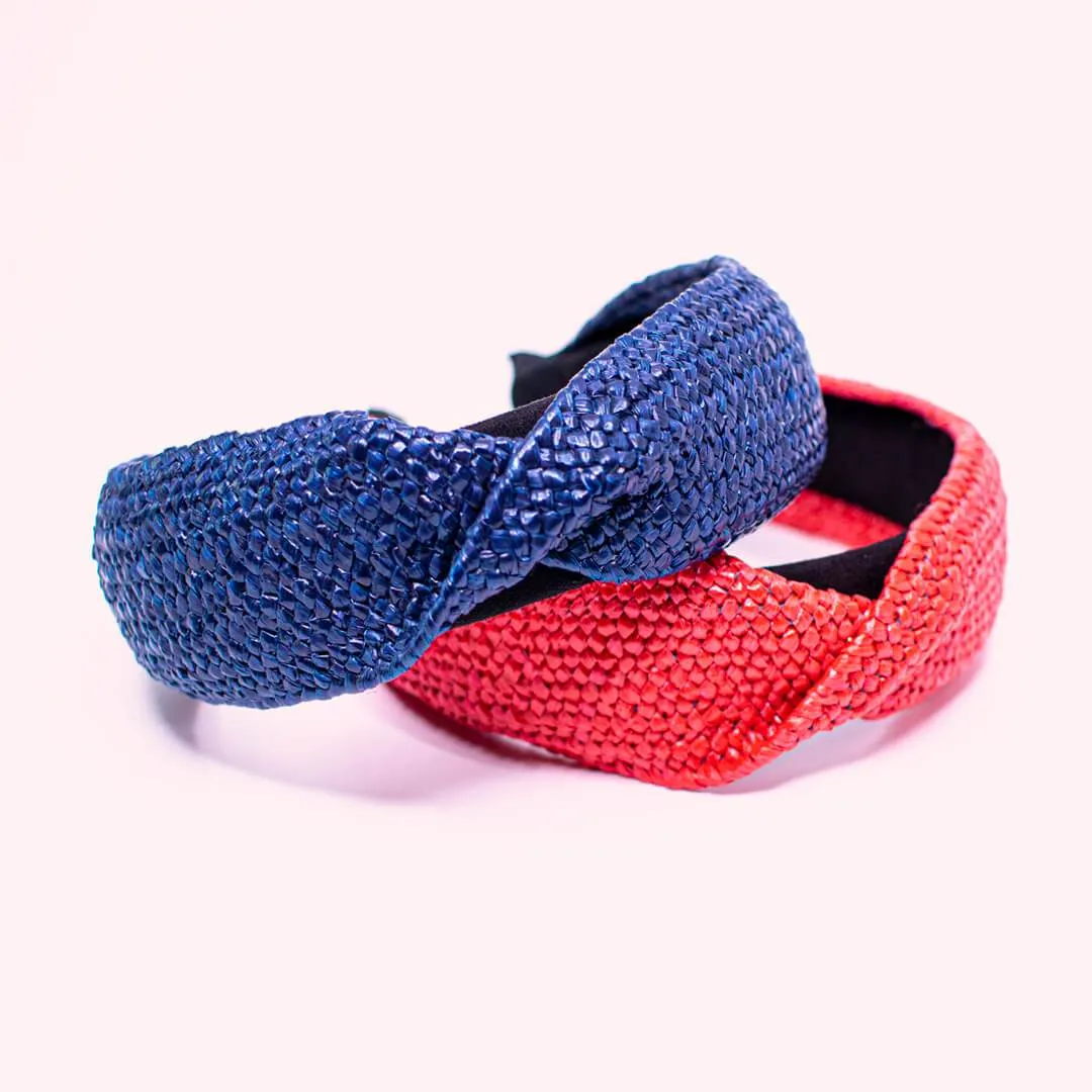Twisted Burlap Color Womens Headbands | Canoplus Model