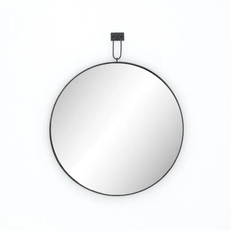 Vina Mirror-Antiqued Iron