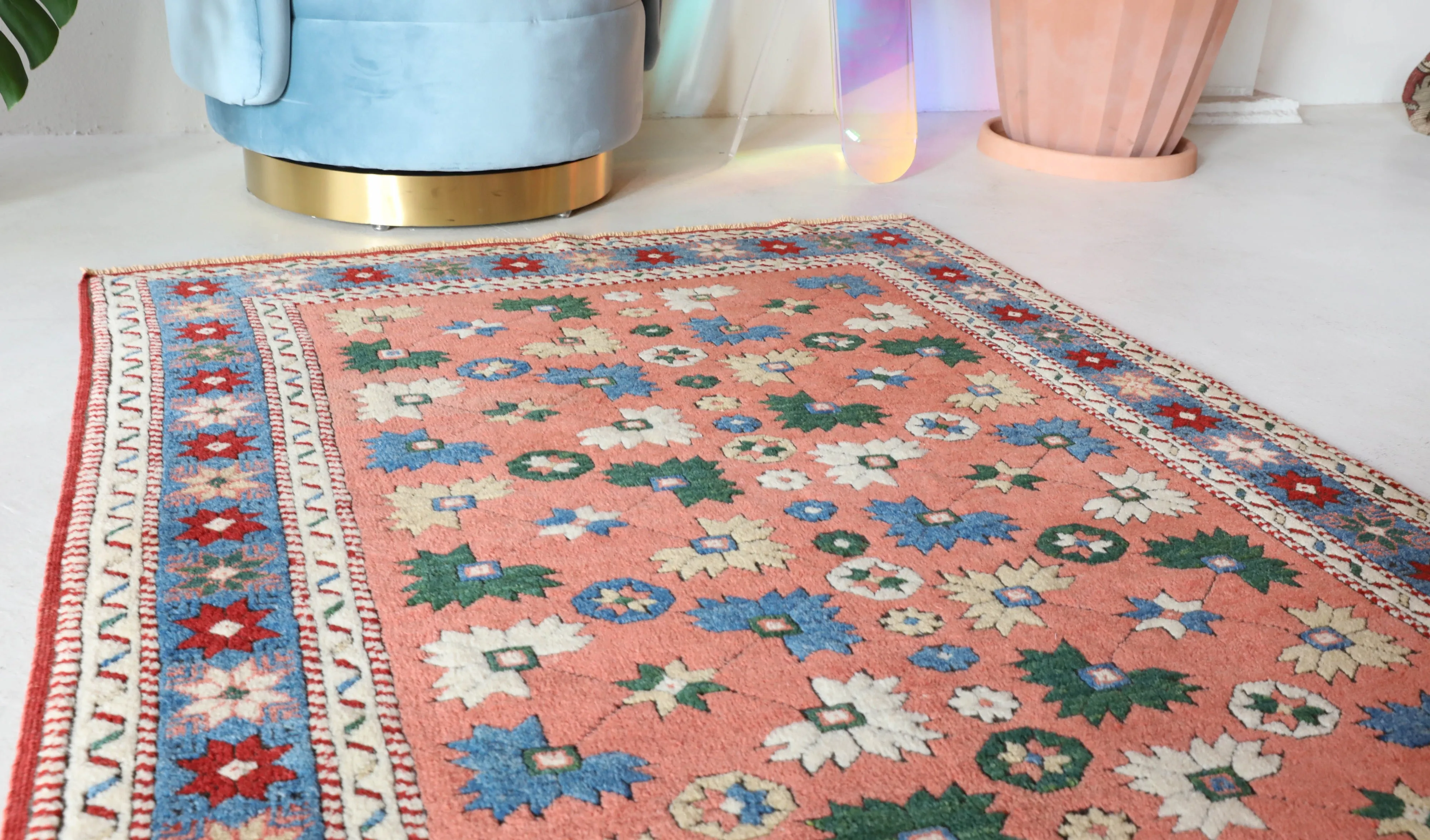 Vintage Aegean Rug 3'9"x5'4"