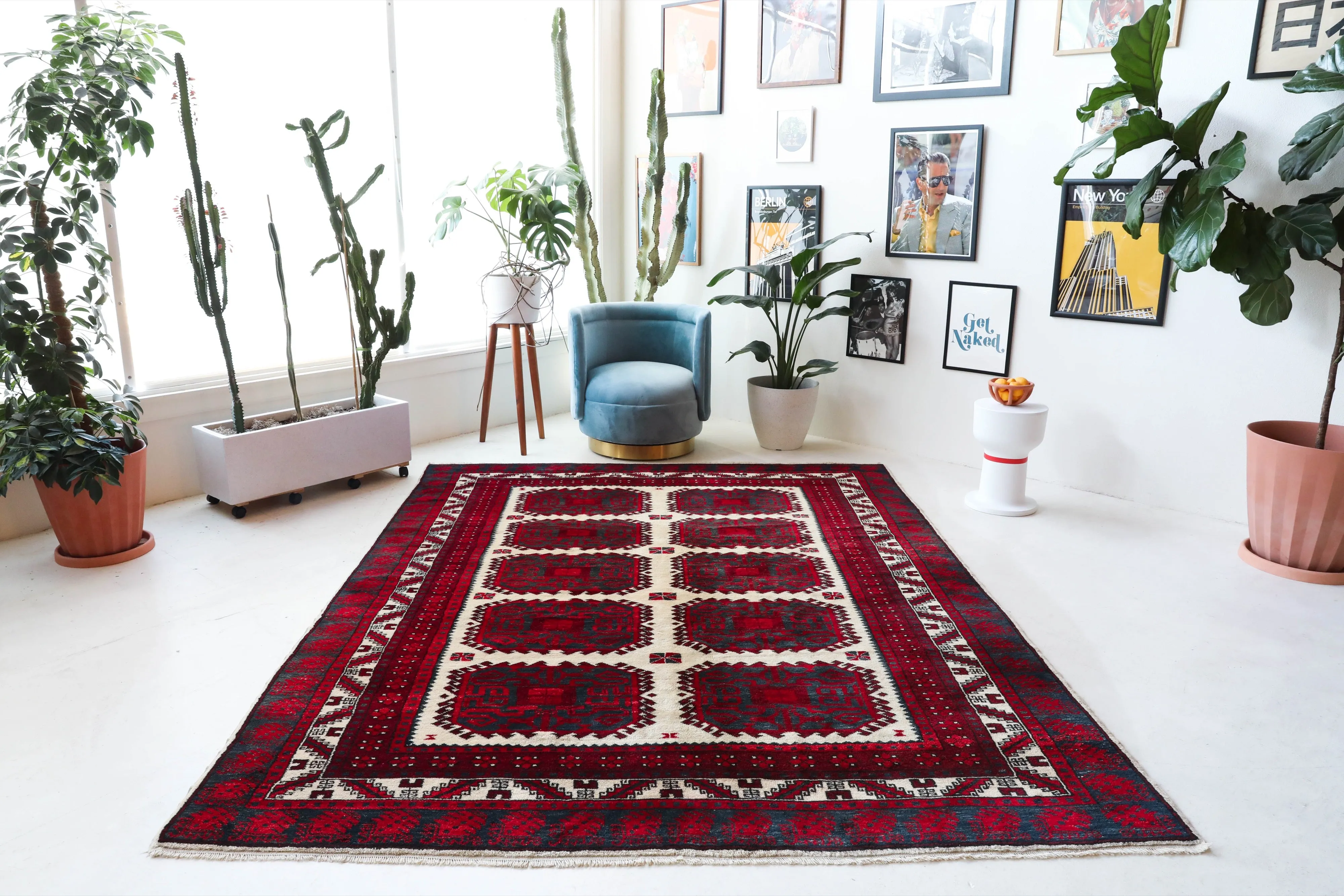 Vintage Balikesir Rug 7'2'x9'5"