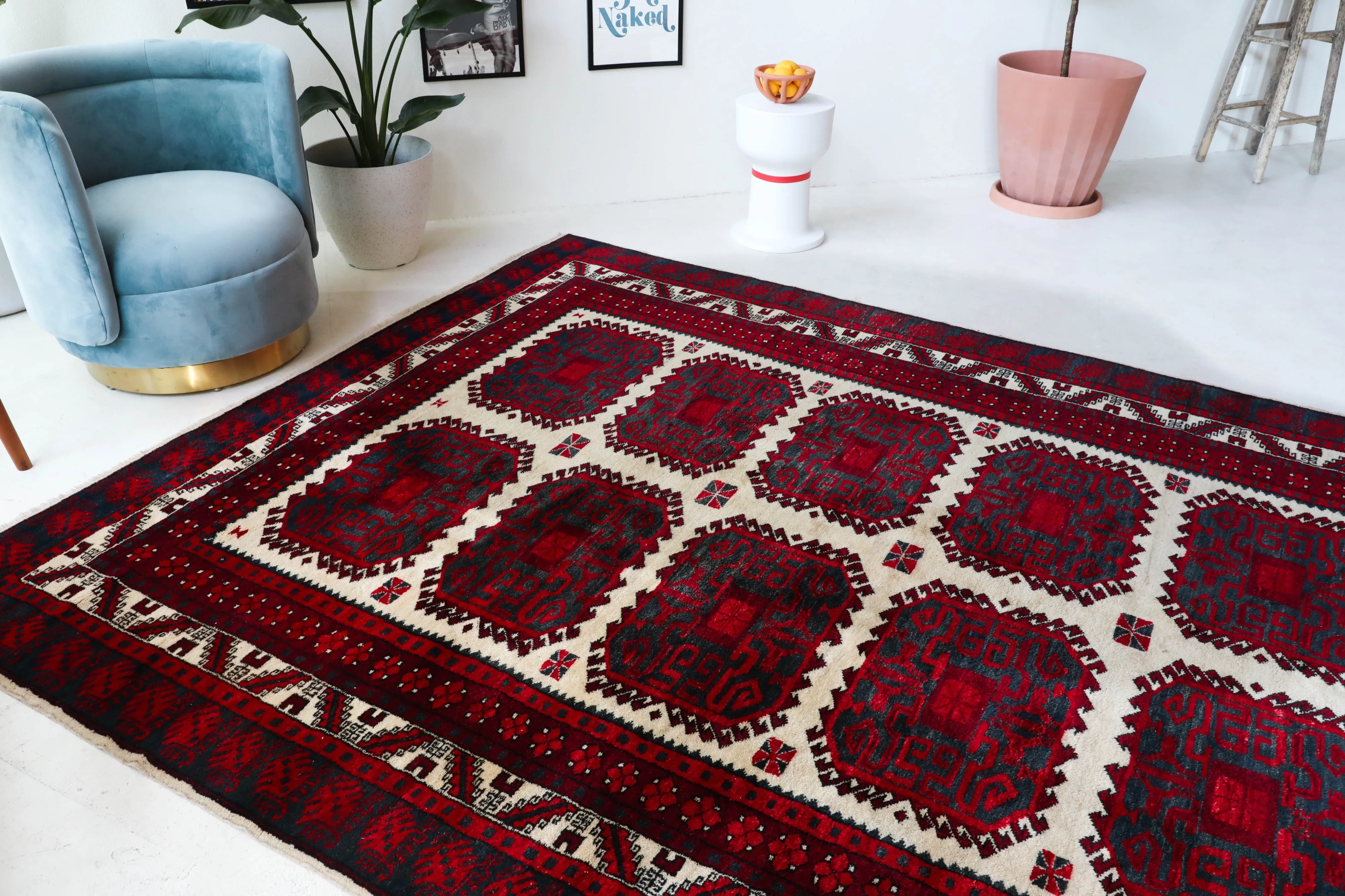 Vintage Balikesir Rug 7'2'x9'5"