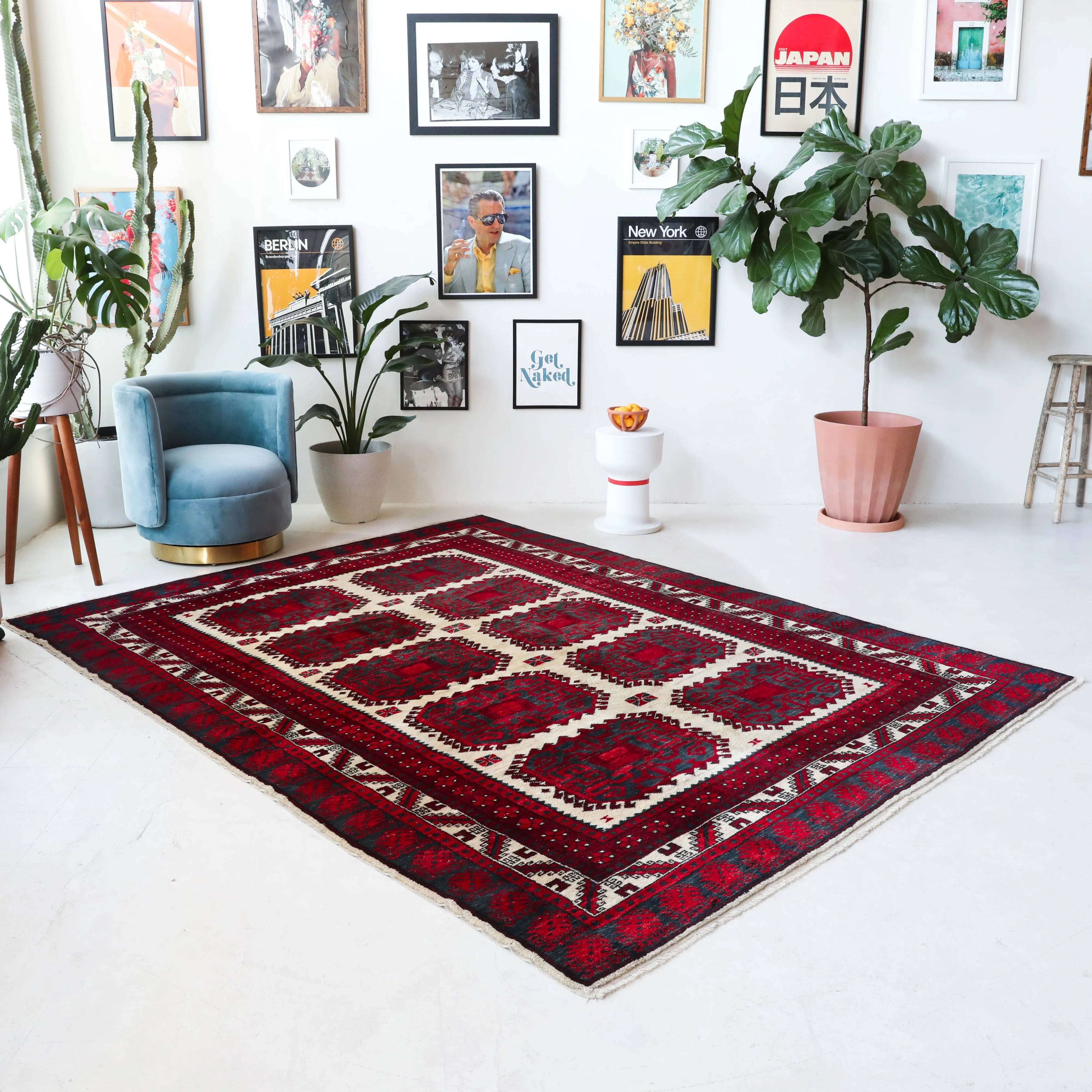 Vintage Balikesir Rug 7'2'x9'5"