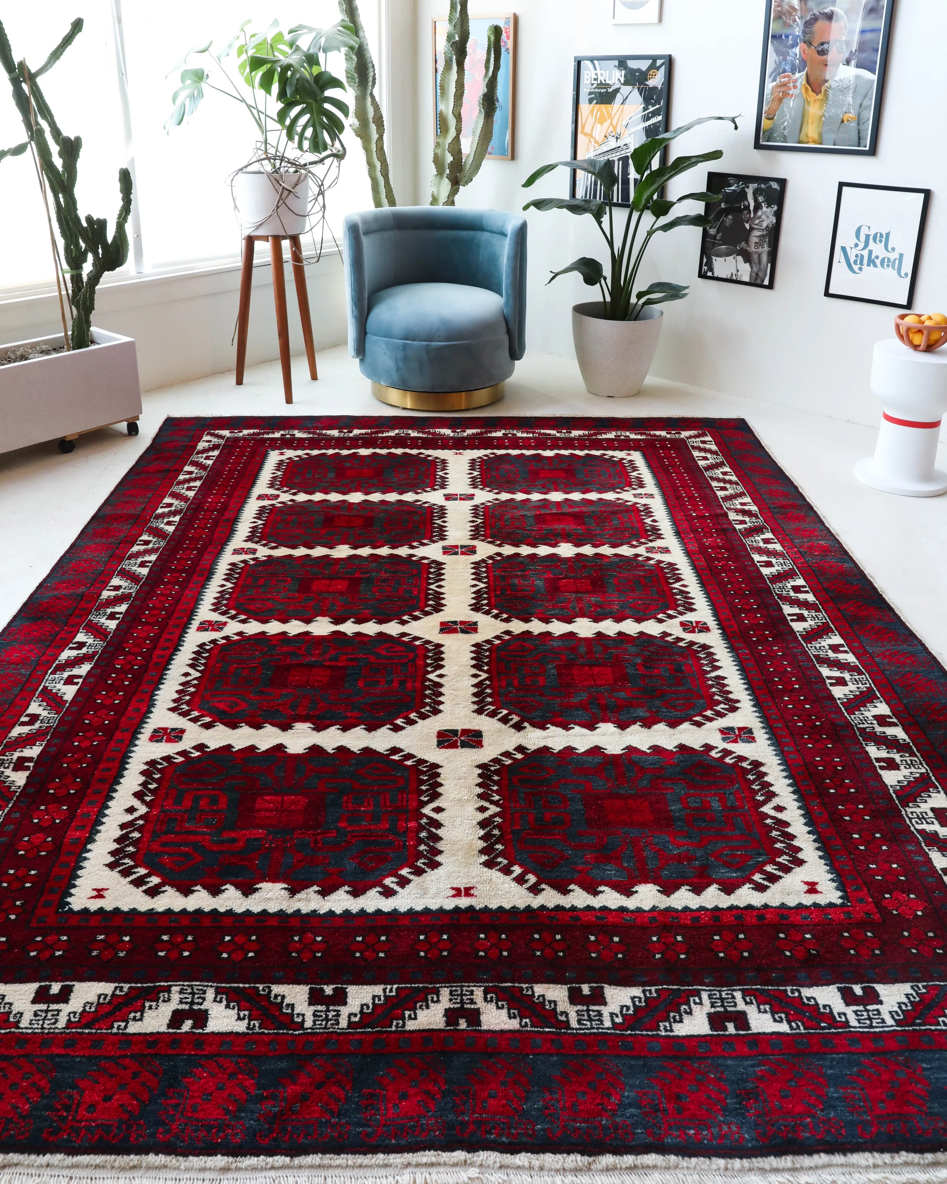 Vintage Balikesir Rug 7'2'x9'5"