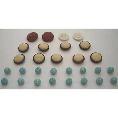 Vintage Buttons 1920S-40S Plastic Bakelite 25 of Them