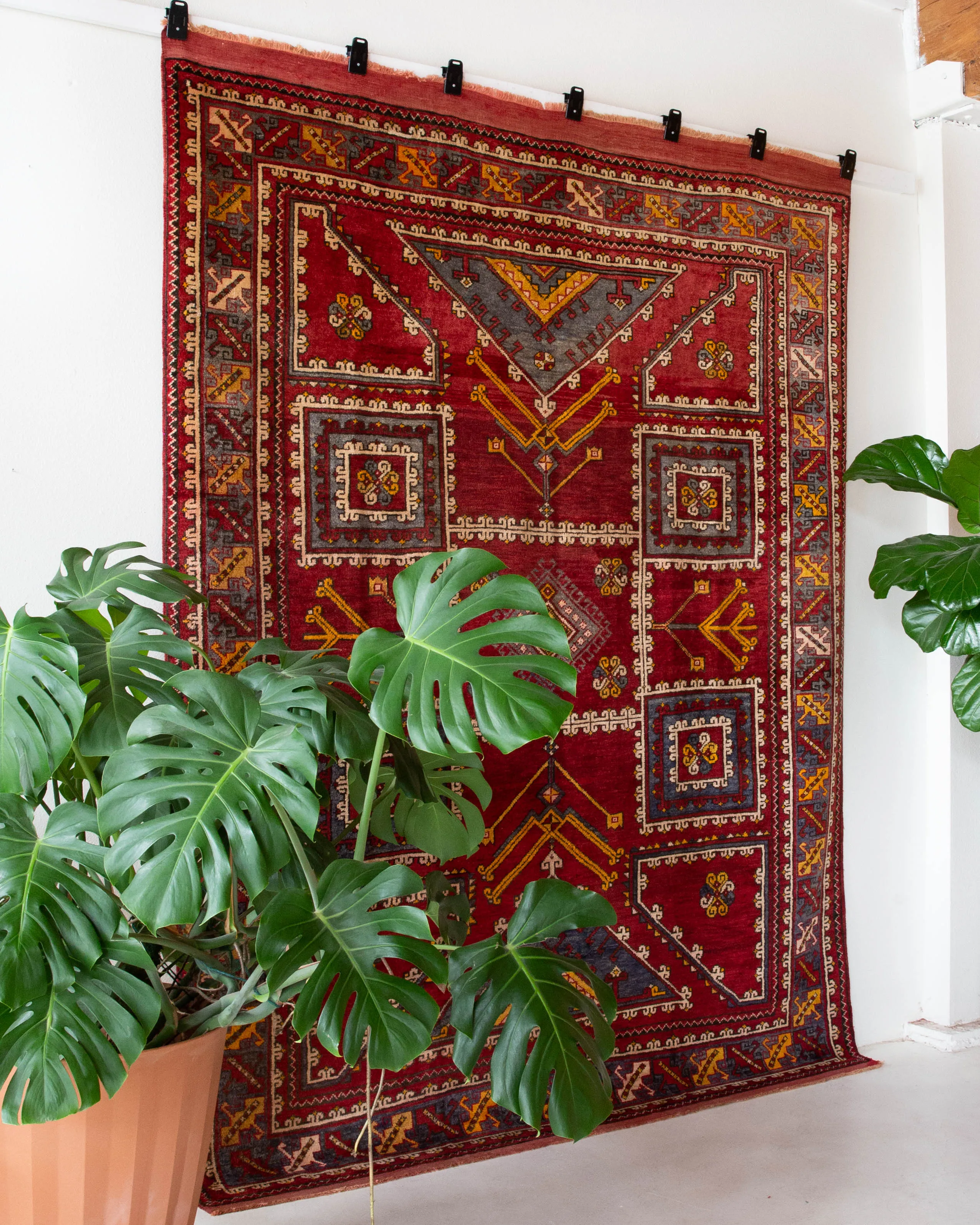 Vintage Canakkale Ayvacik Rug 6'10"x9'5"