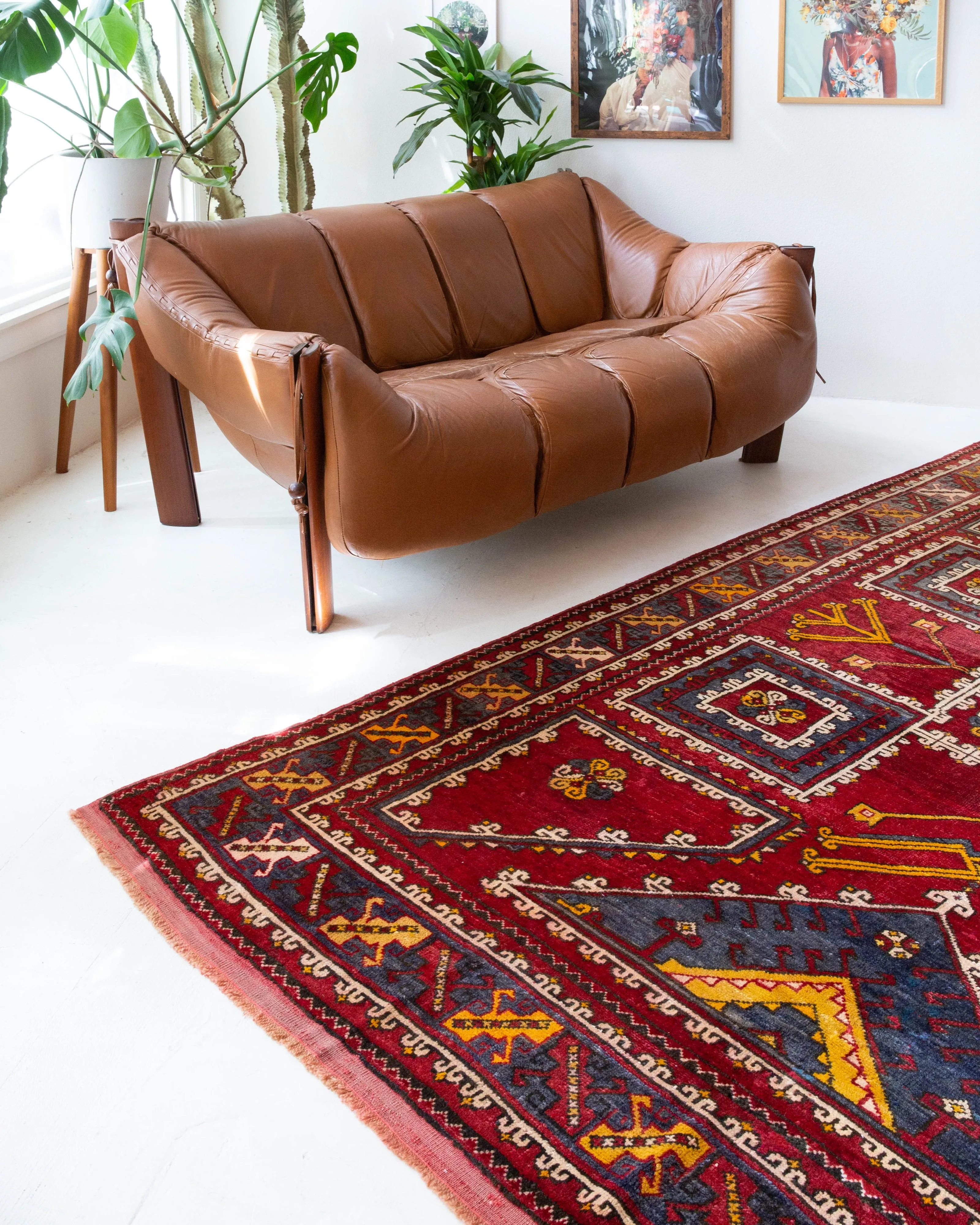 Vintage Canakkale Ayvacik Rug 6'10"x9'5"