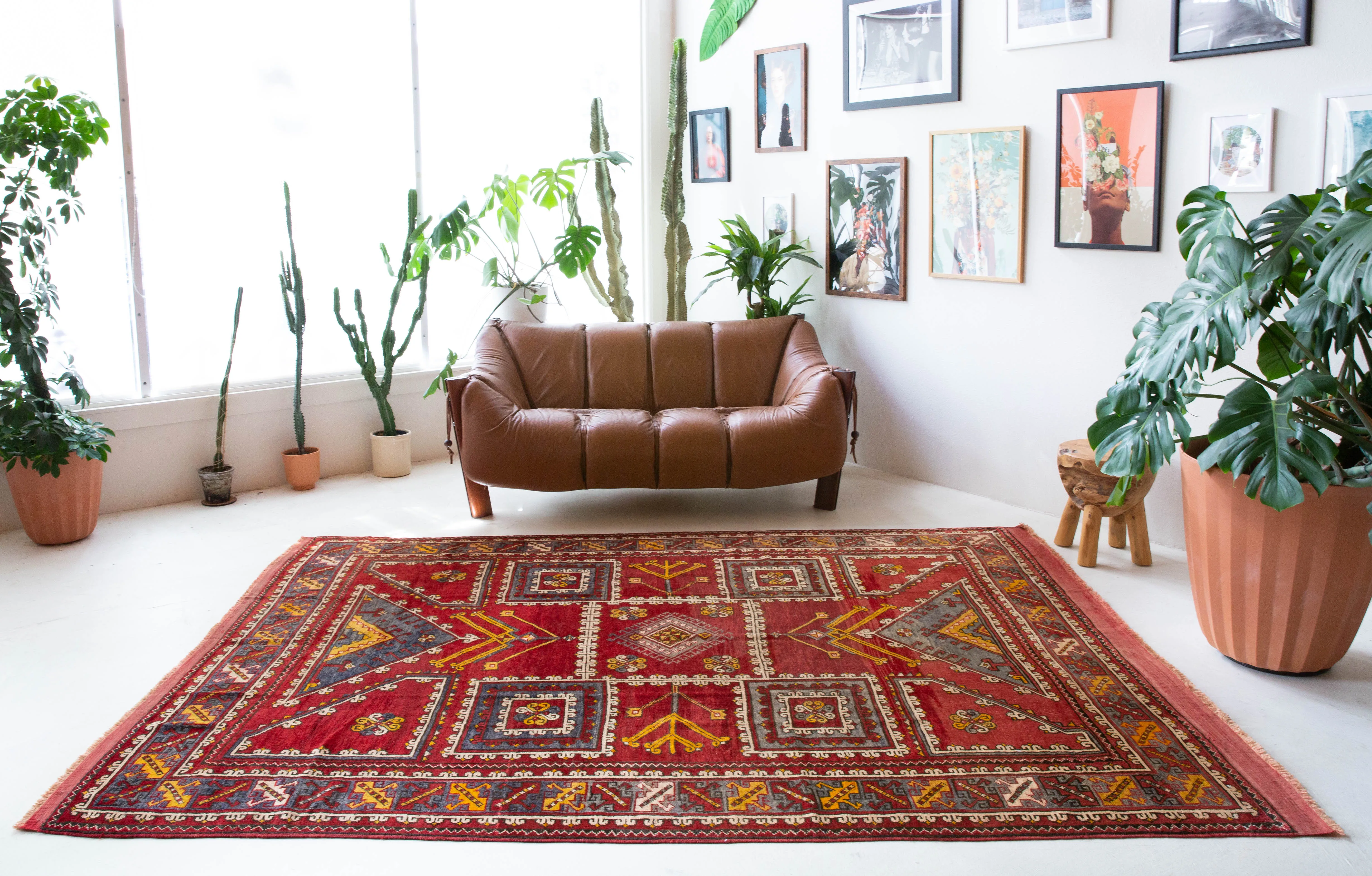 Vintage Canakkale Ayvacik Rug 6'10"x9'5"