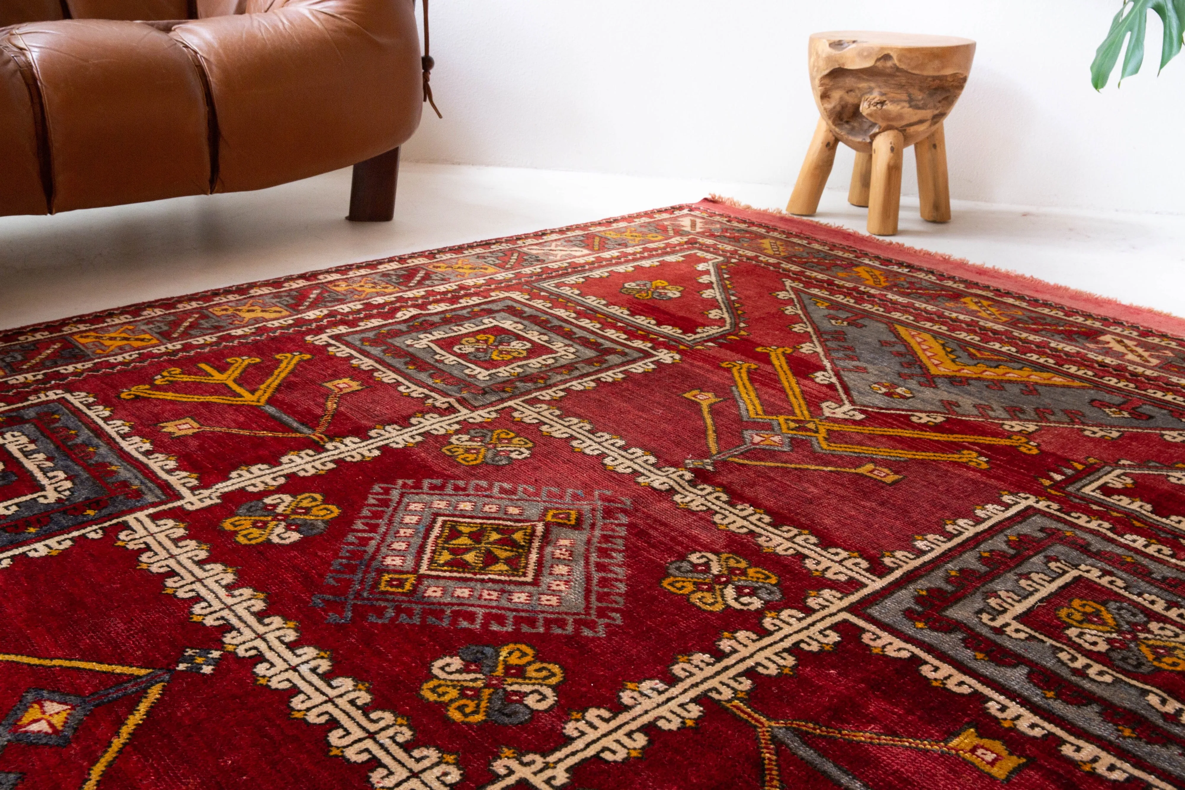 Vintage Canakkale Ayvacik Rug 6'10"x9'5"