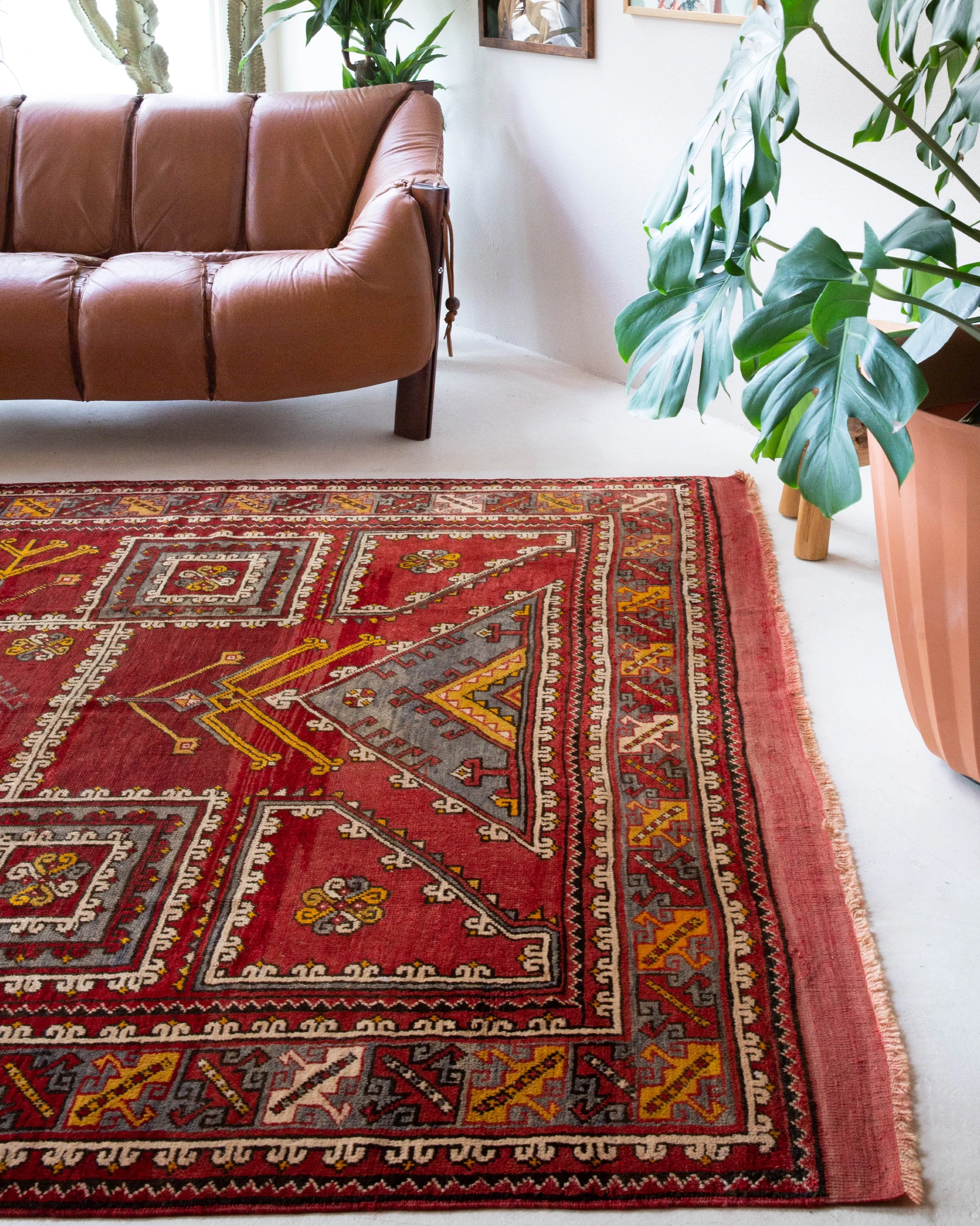 Vintage Canakkale Ayvacik Rug 6'10"x9'5"