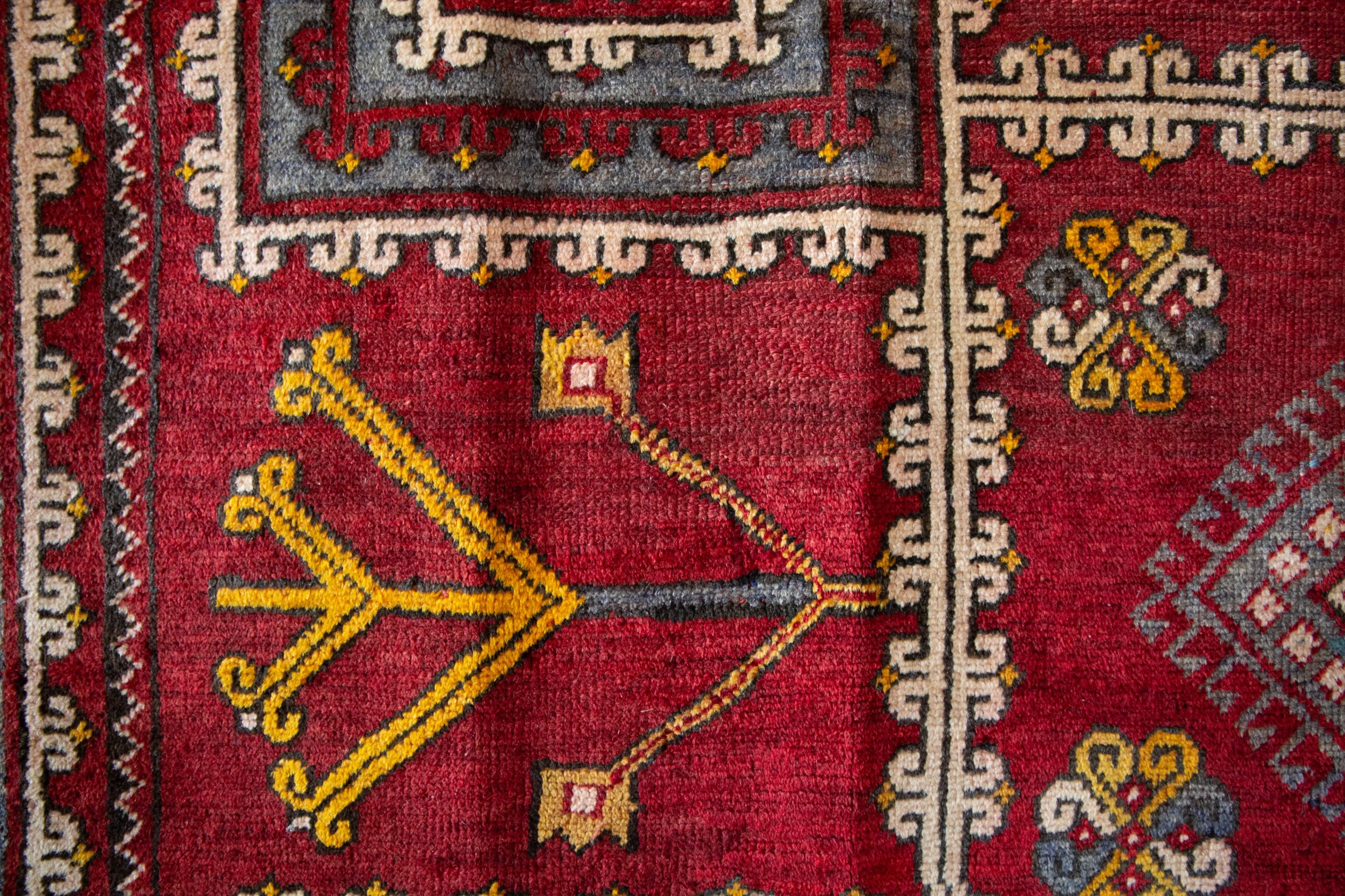 Vintage Canakkale Ayvacik Rug 6'10"x9'5"