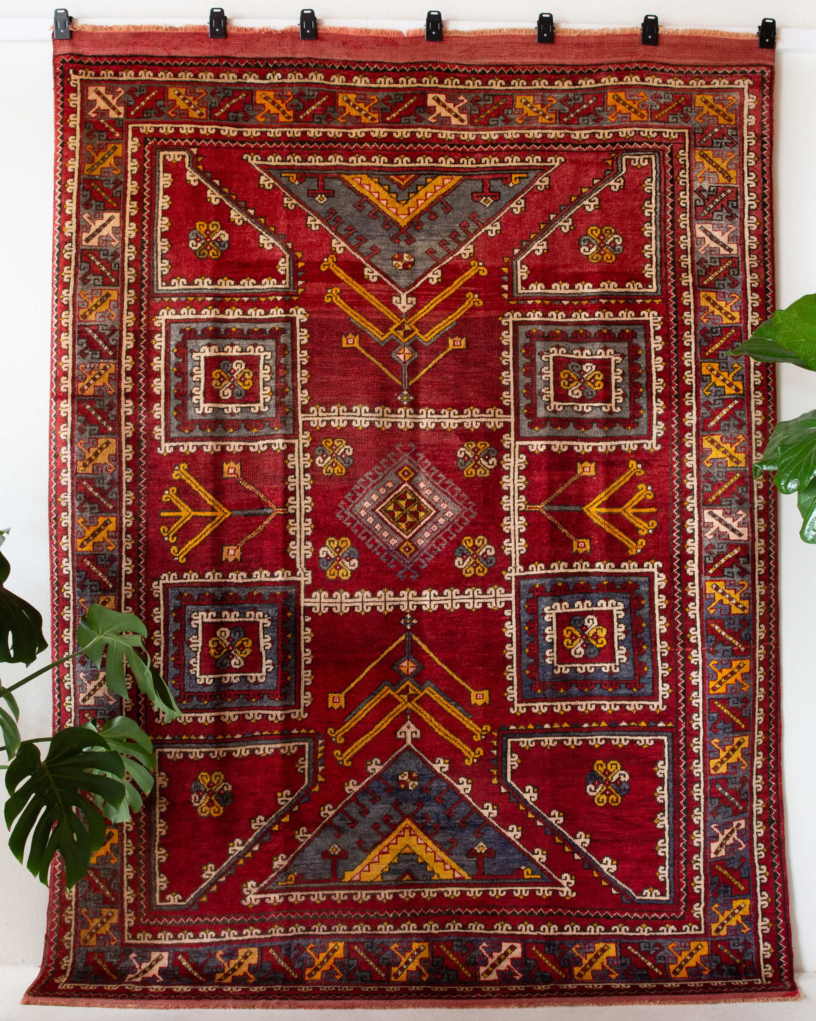Vintage Canakkale Ayvacik Rug 6'10"x9'5"
