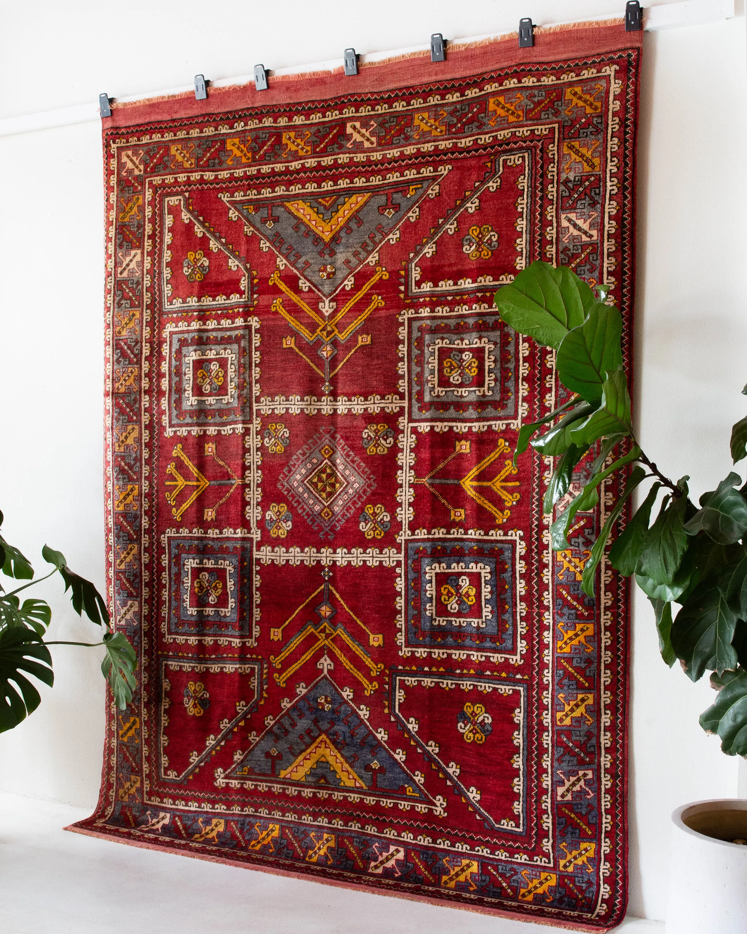 Vintage Canakkale Ayvacik Rug 6'10"x9'5"