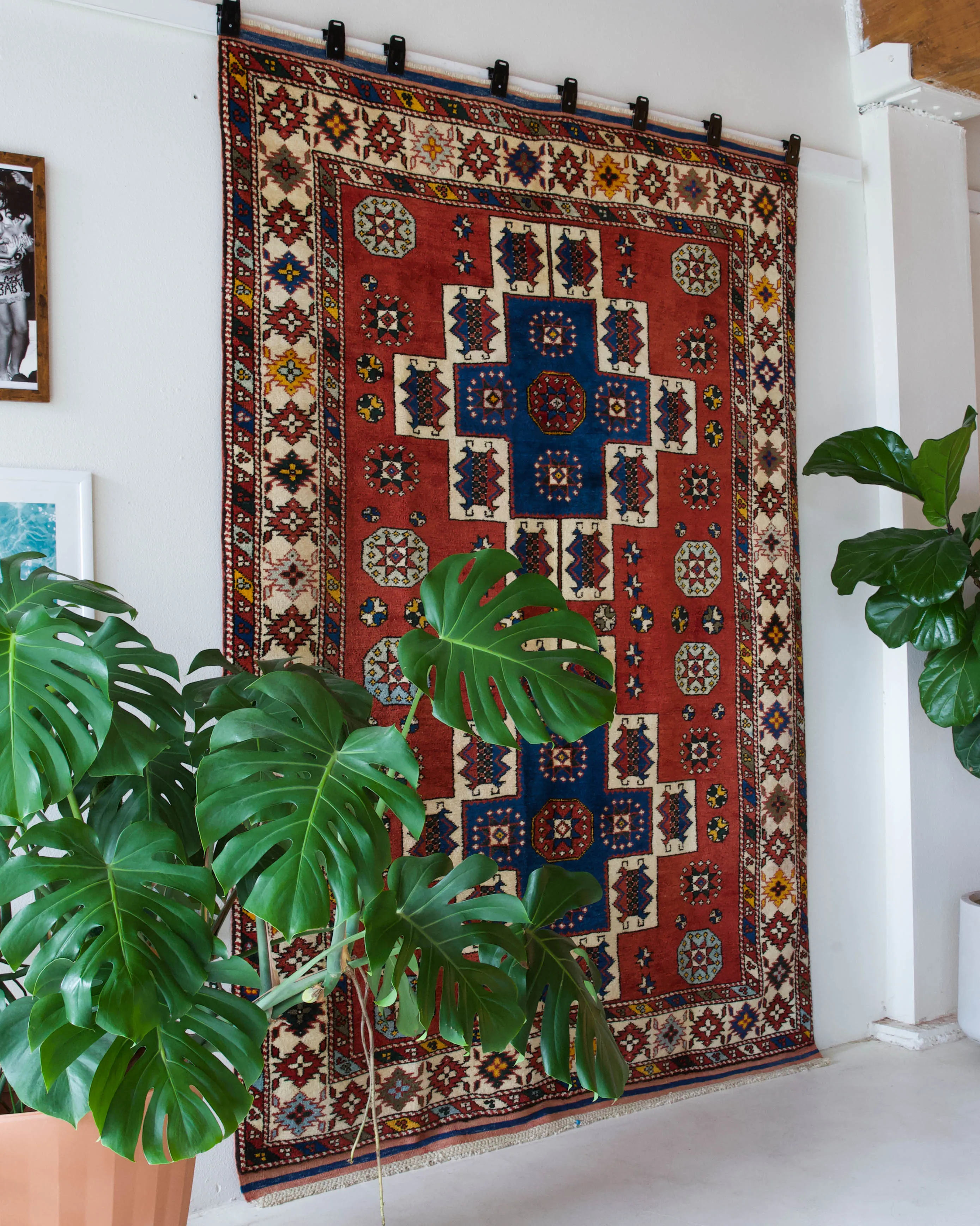 Vintage Canakkale Ayvacik Rug 6'2"x9'