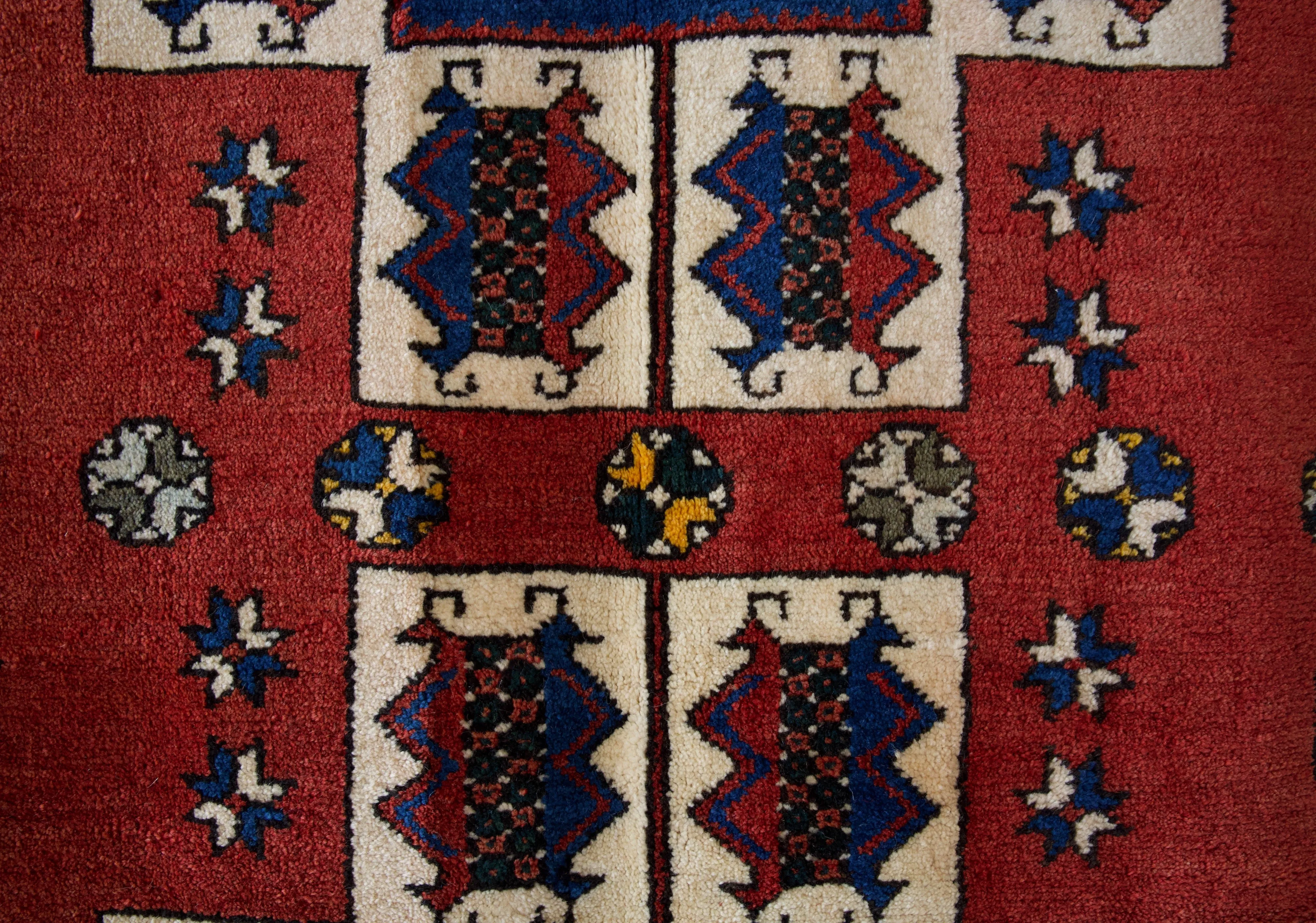 Vintage Canakkale Ayvacik Rug 6'2"x9'