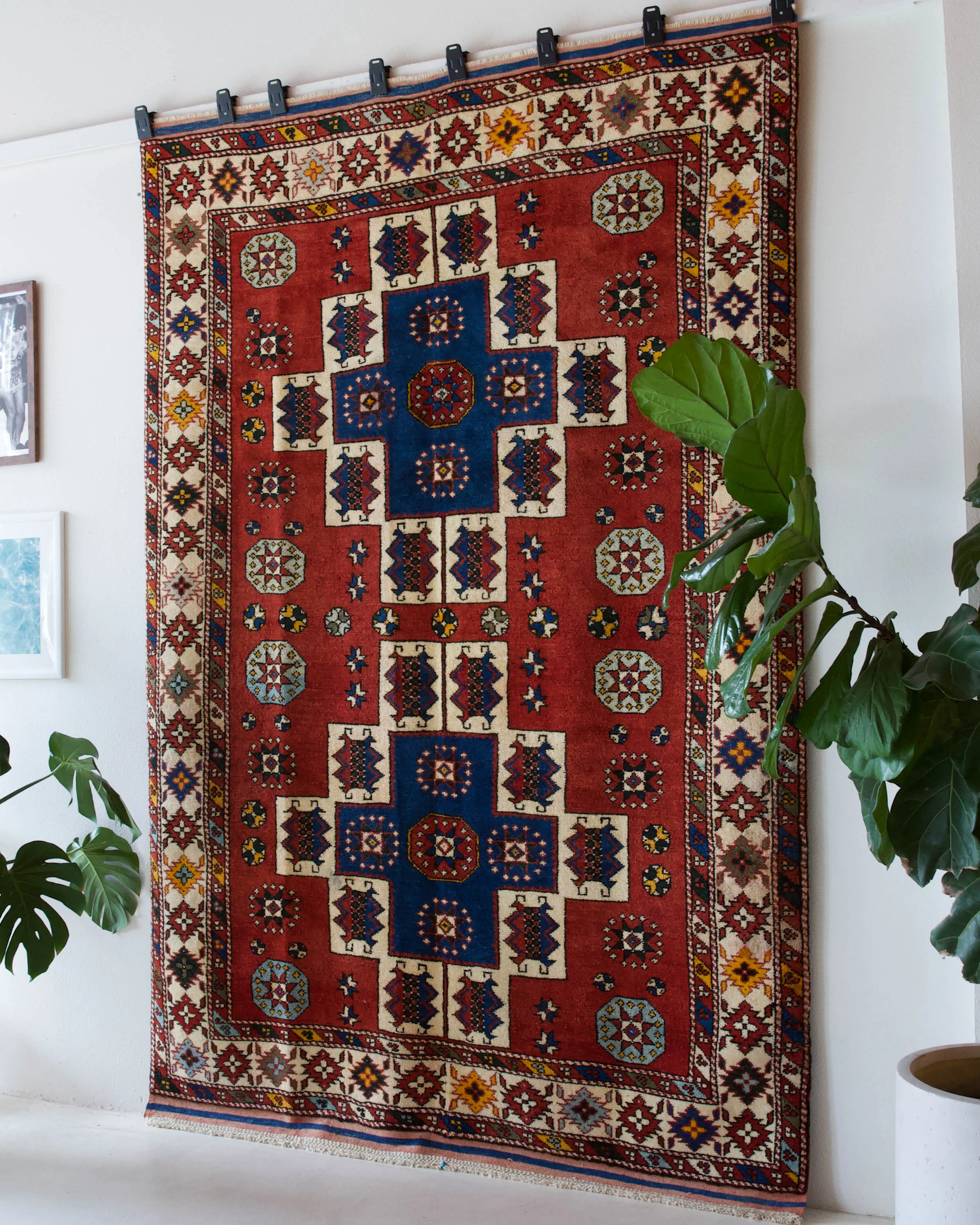 Vintage Canakkale Ayvacik Rug 6'2"x9'