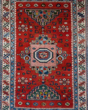 Vintage Canakkale Rug 4'10"x7'11"