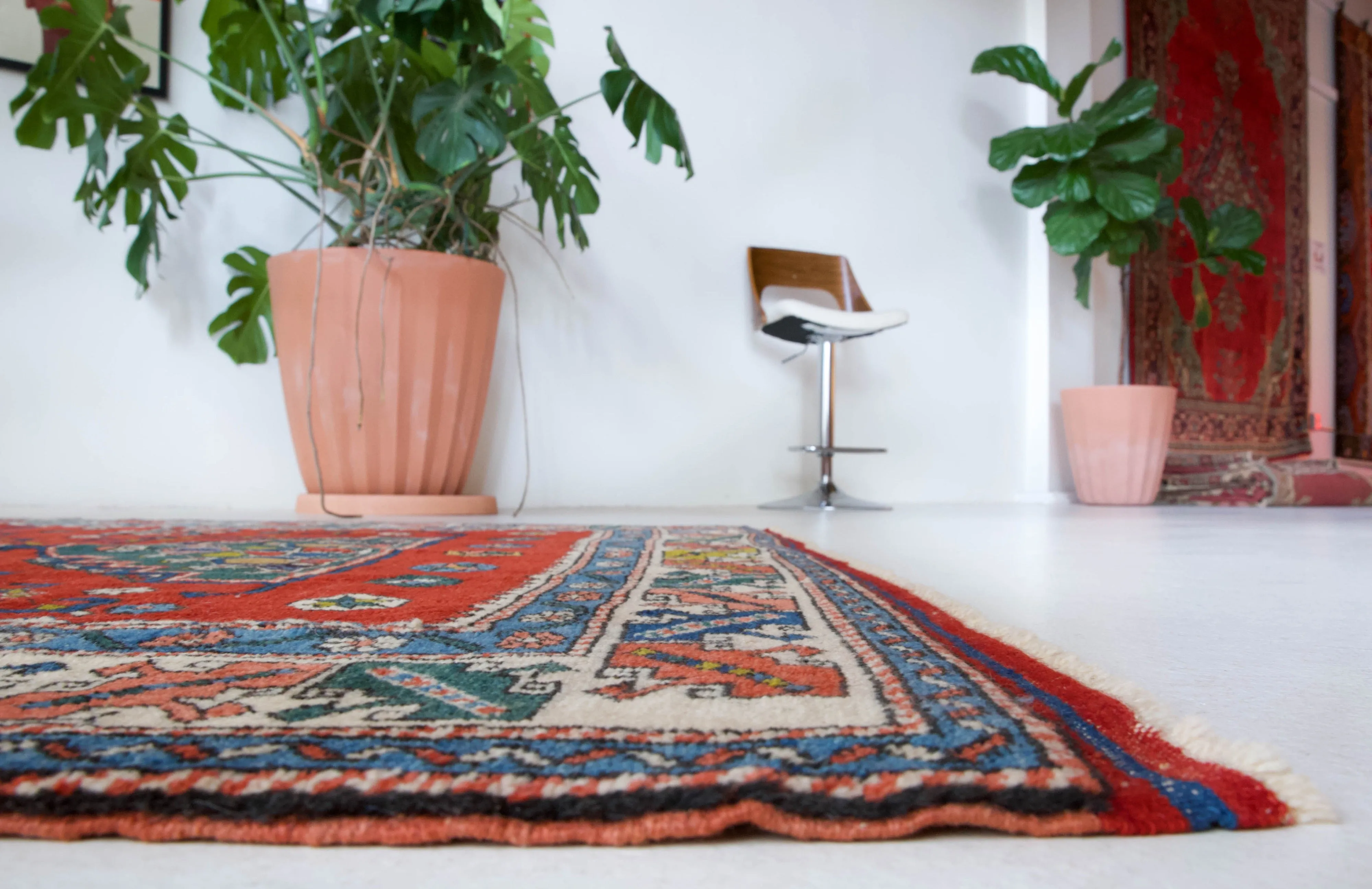 Vintage Canakkale Rug 4'10"x7'11"