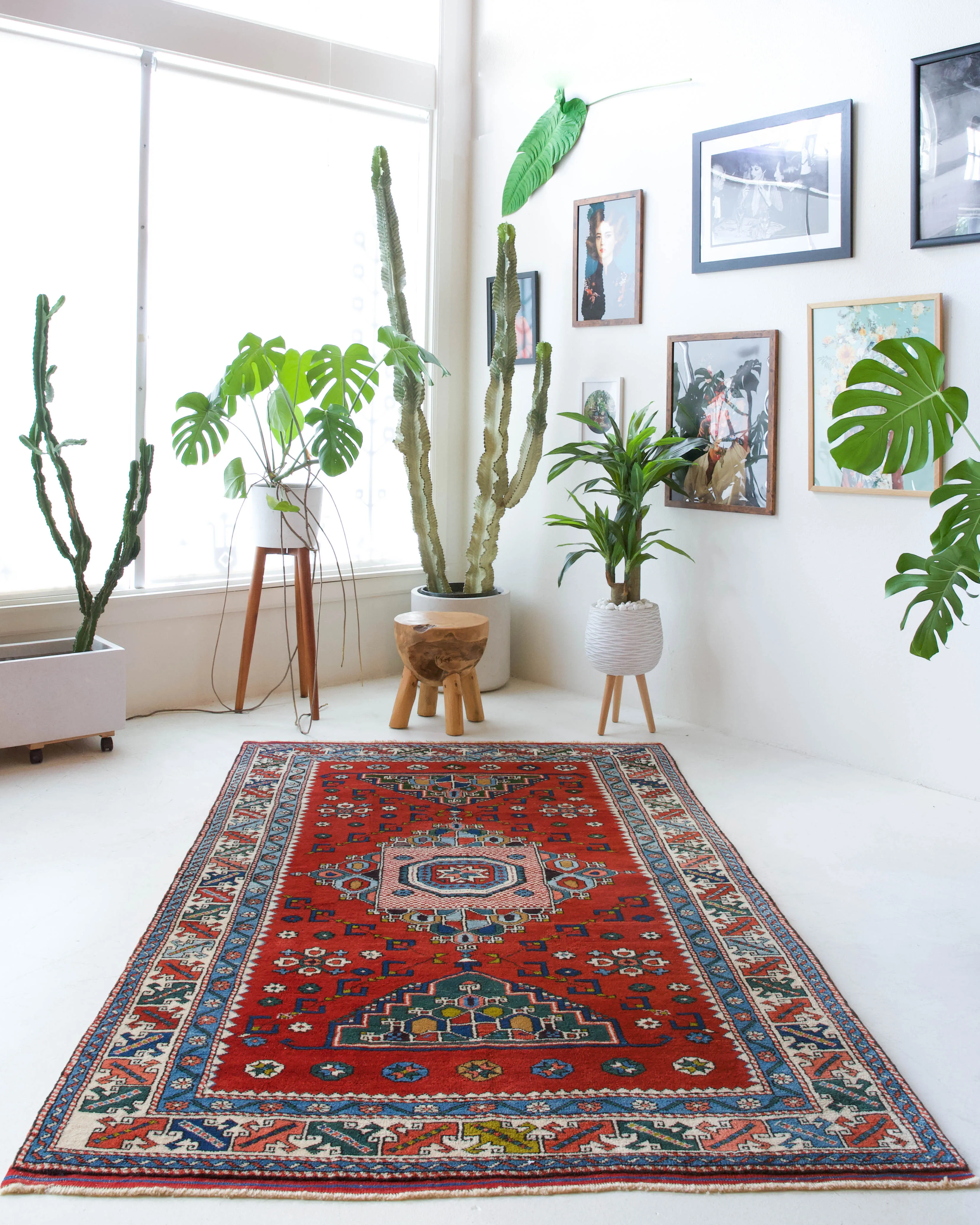 Vintage Canakkale Rug 4'10"x7'11"