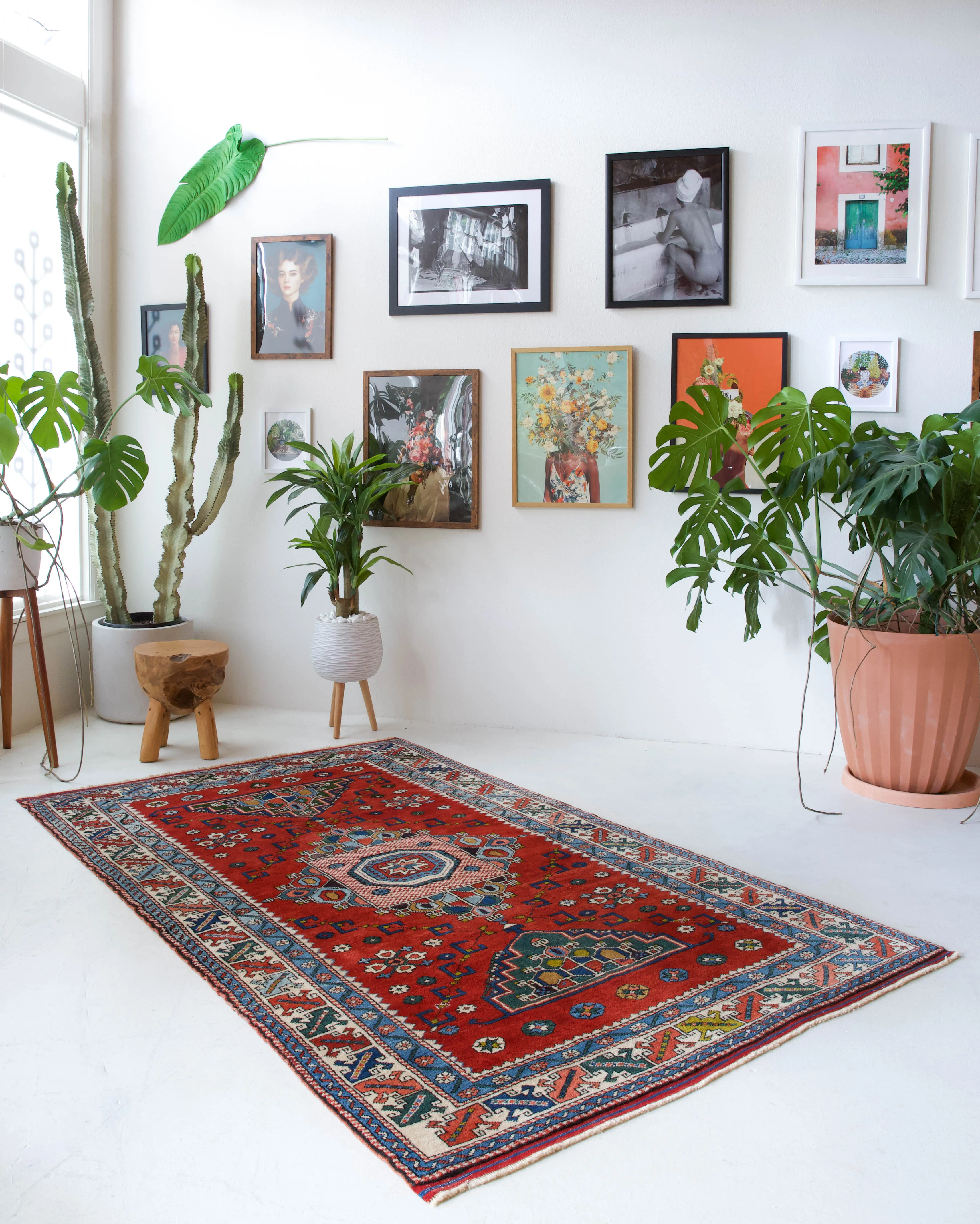 Vintage Canakkale Rug 4'10"x7'11"