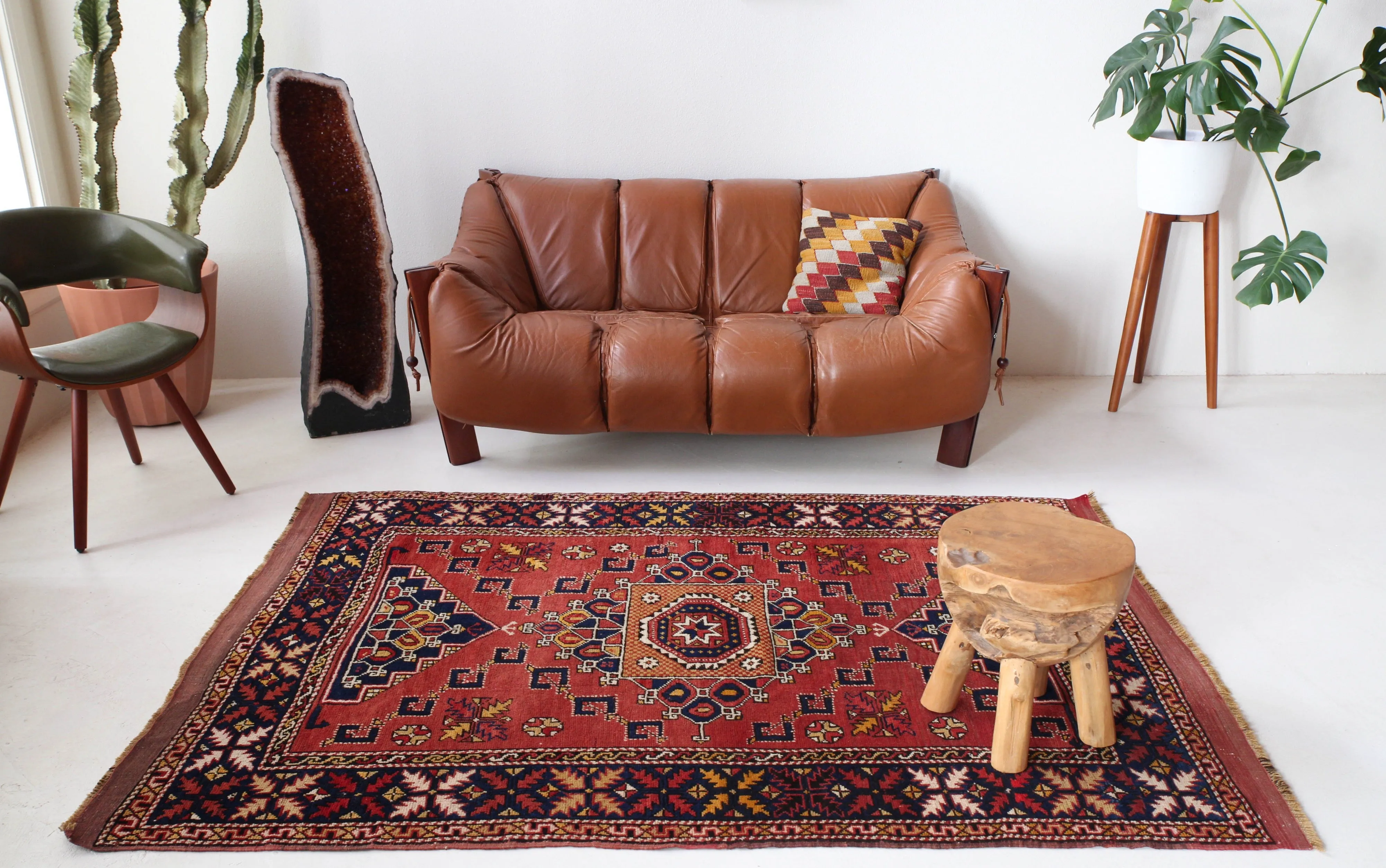 Vintage Canakkale Rug 5'2"x7'3"