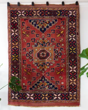 Vintage Canakkale Rug 5'2"x7'3"