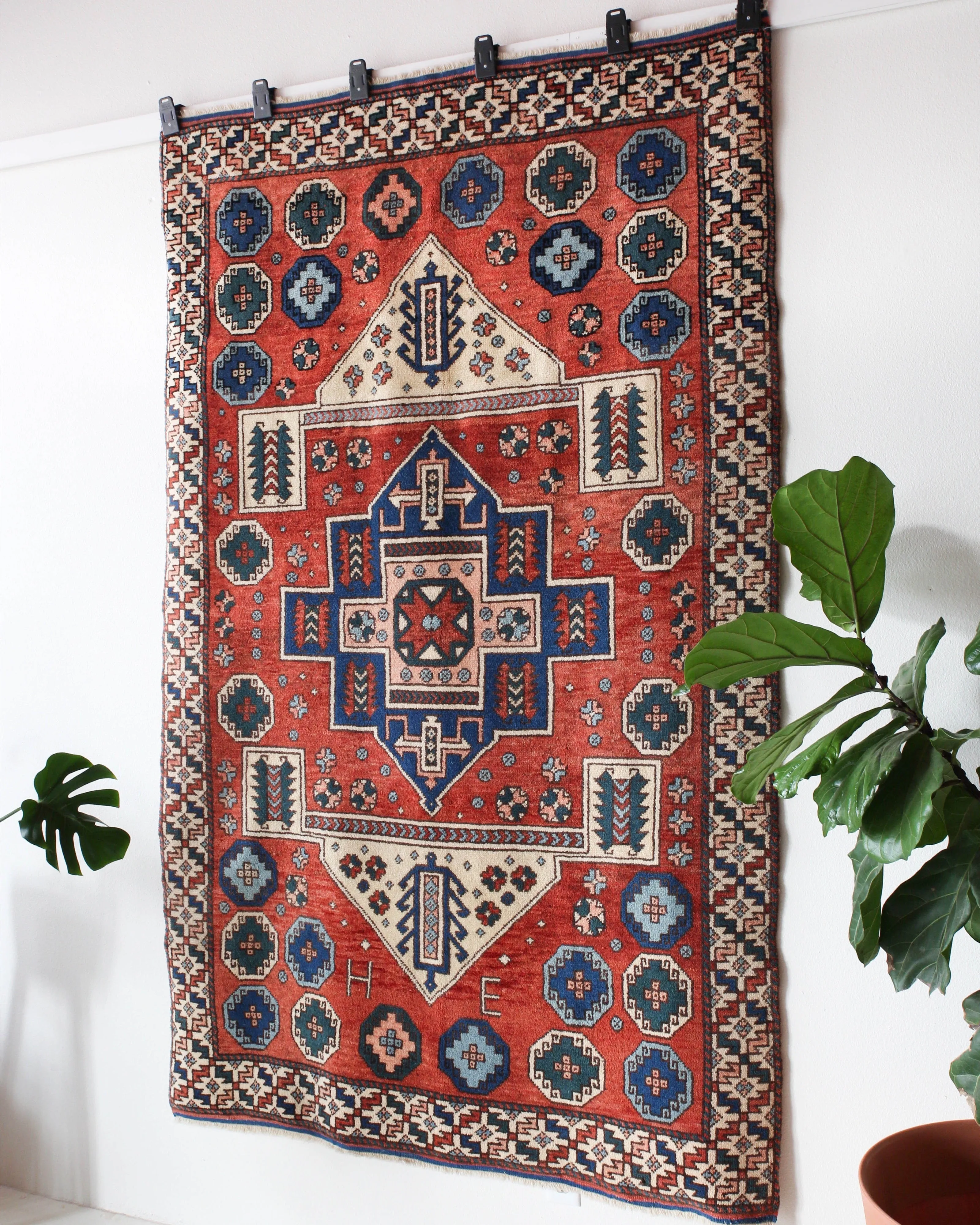 Vintage Canakkale Rug 5'x8'
