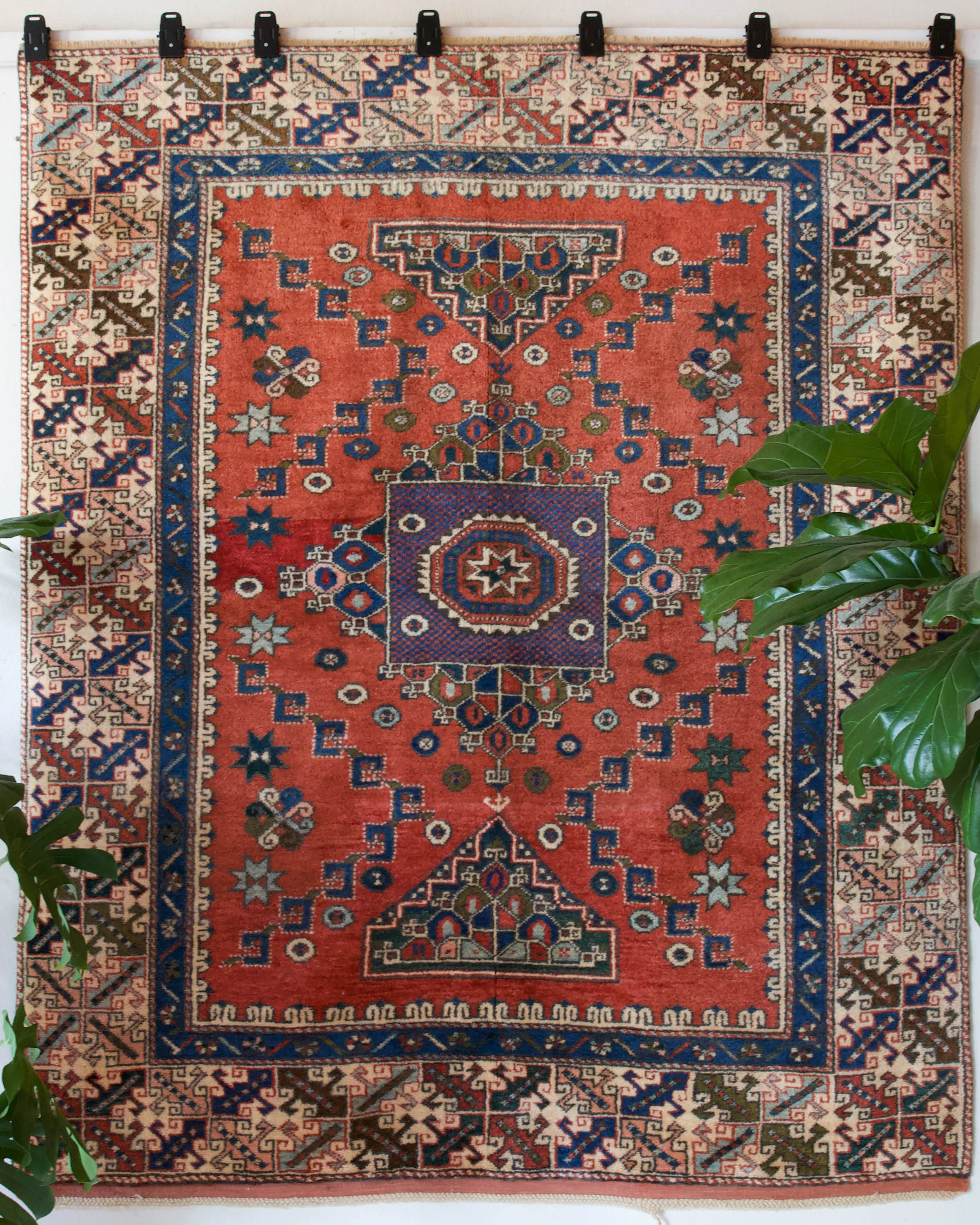 Vintage Canakkale Rug 6'3"x7'7"