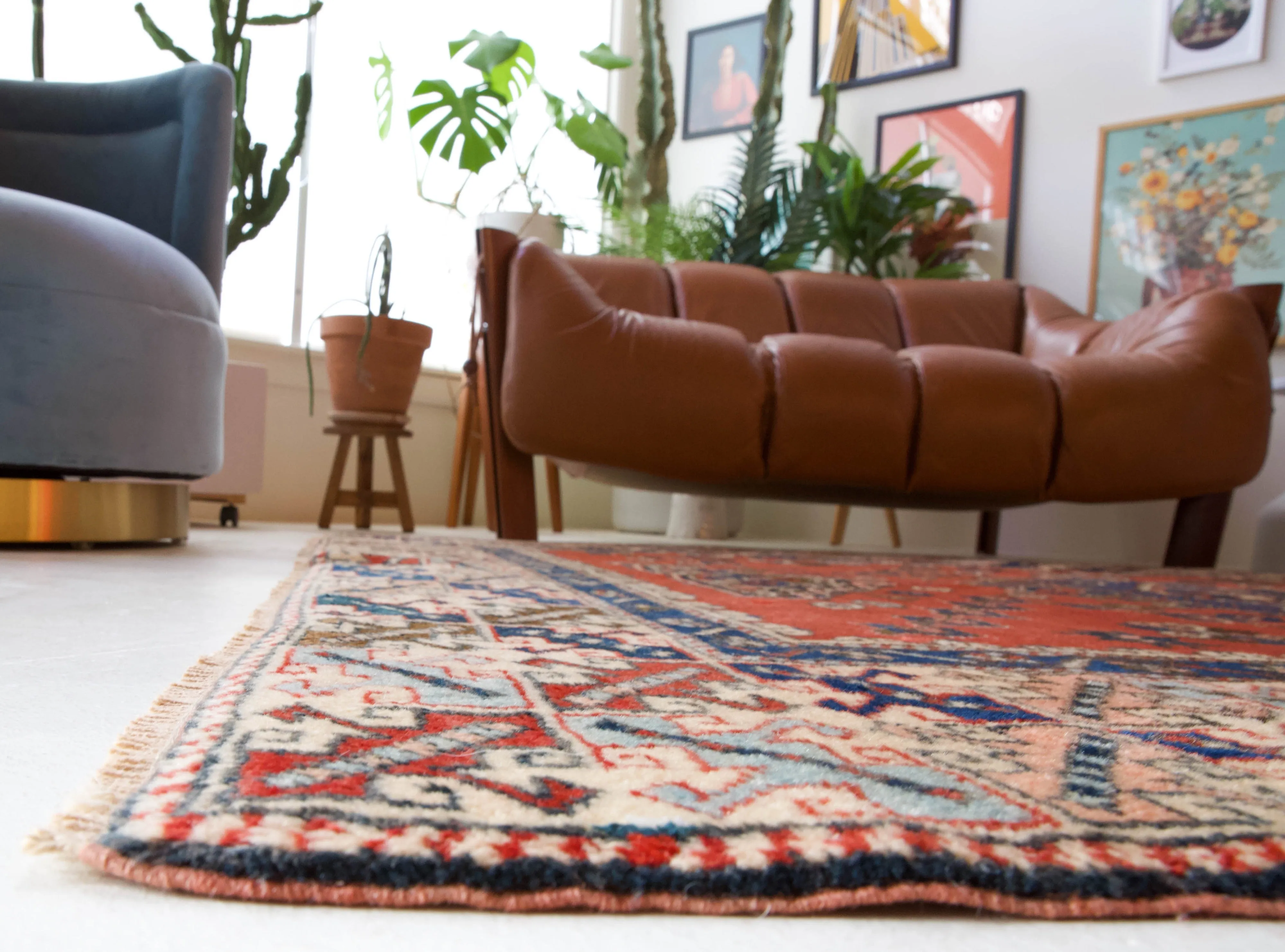 Vintage Canakkale Rug 6'3"x7'7"