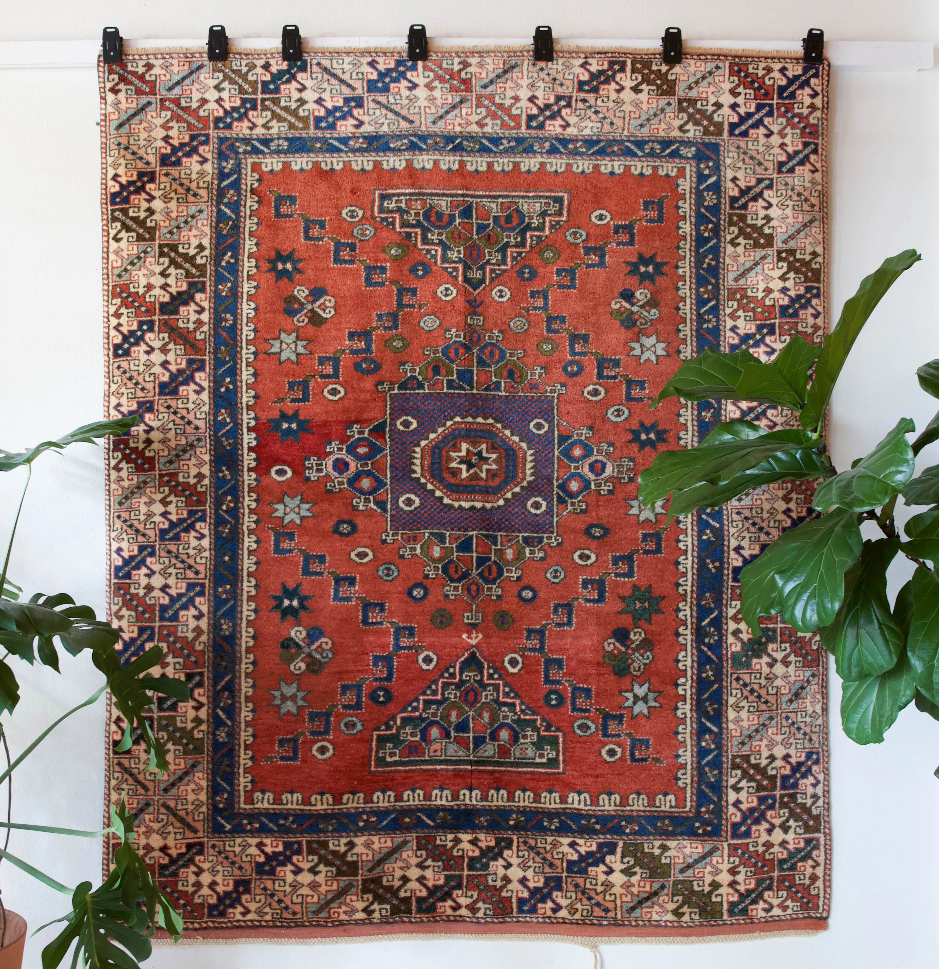 Vintage Canakkale Rug 6'3"x7'7"