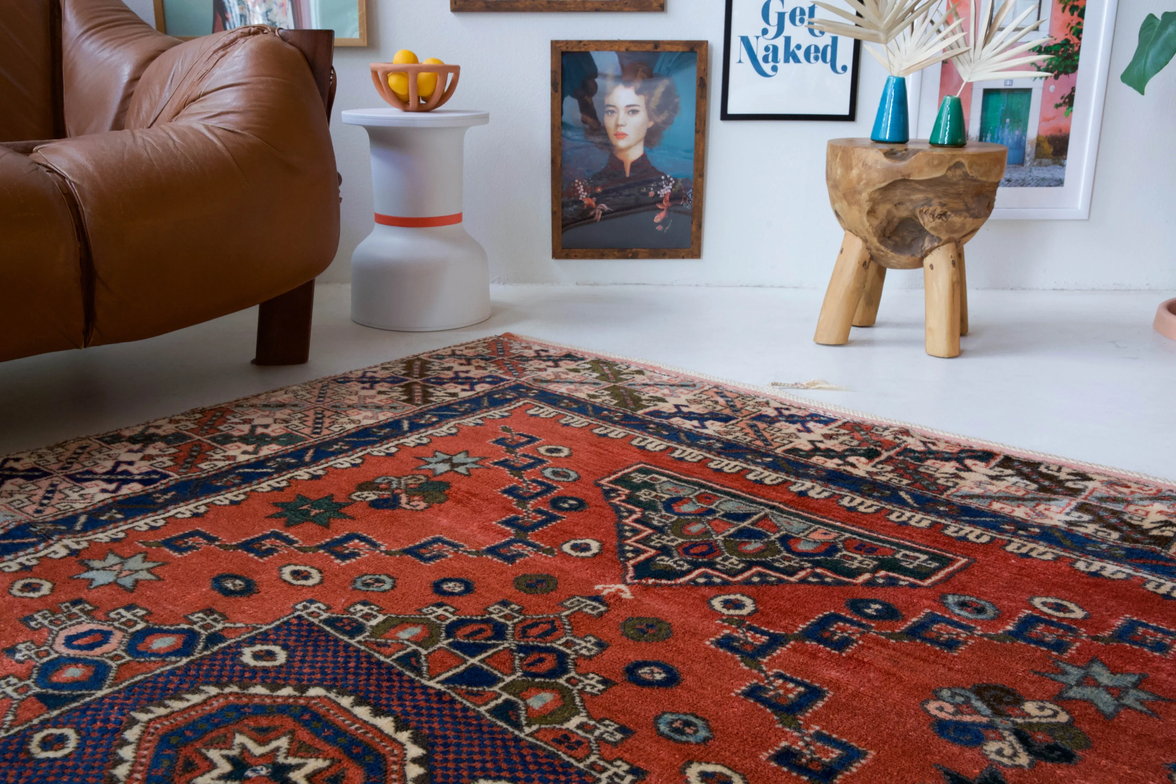 Vintage Canakkale Rug 6'3"x7'7"
