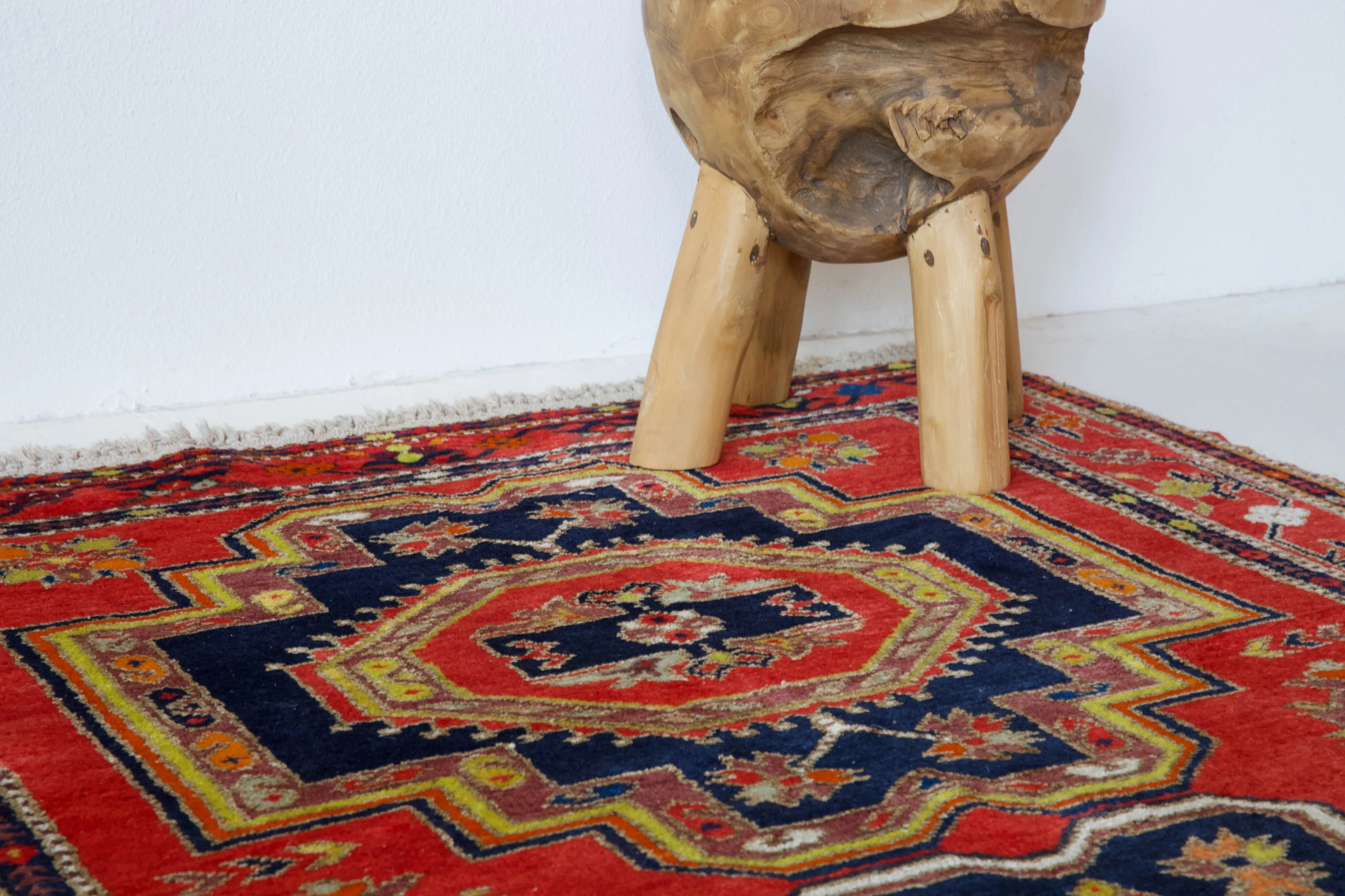 Vintage Caucasian Rug 4'4"x7'10"