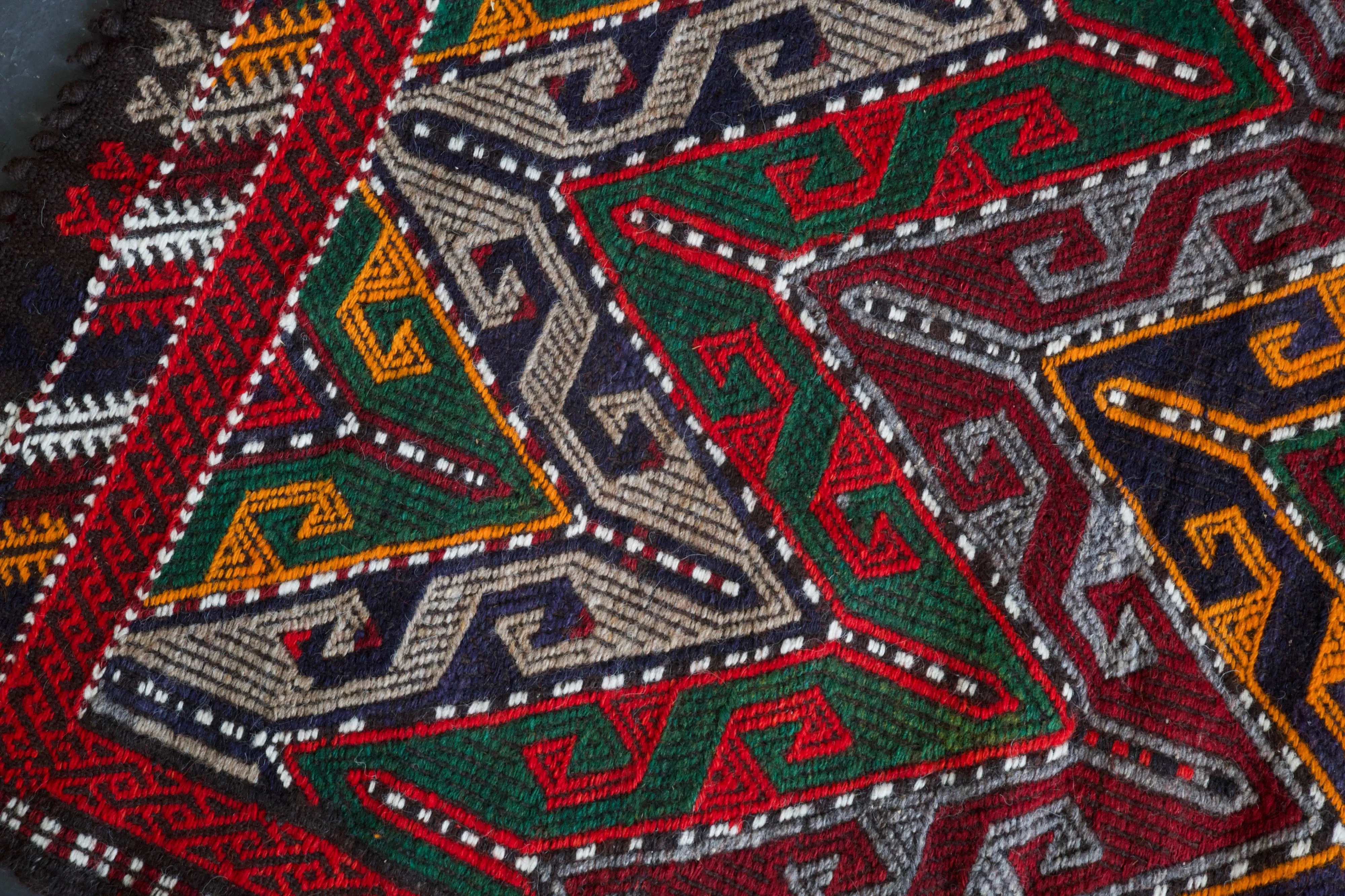 Vintage Mini Turkish Kilim Rug