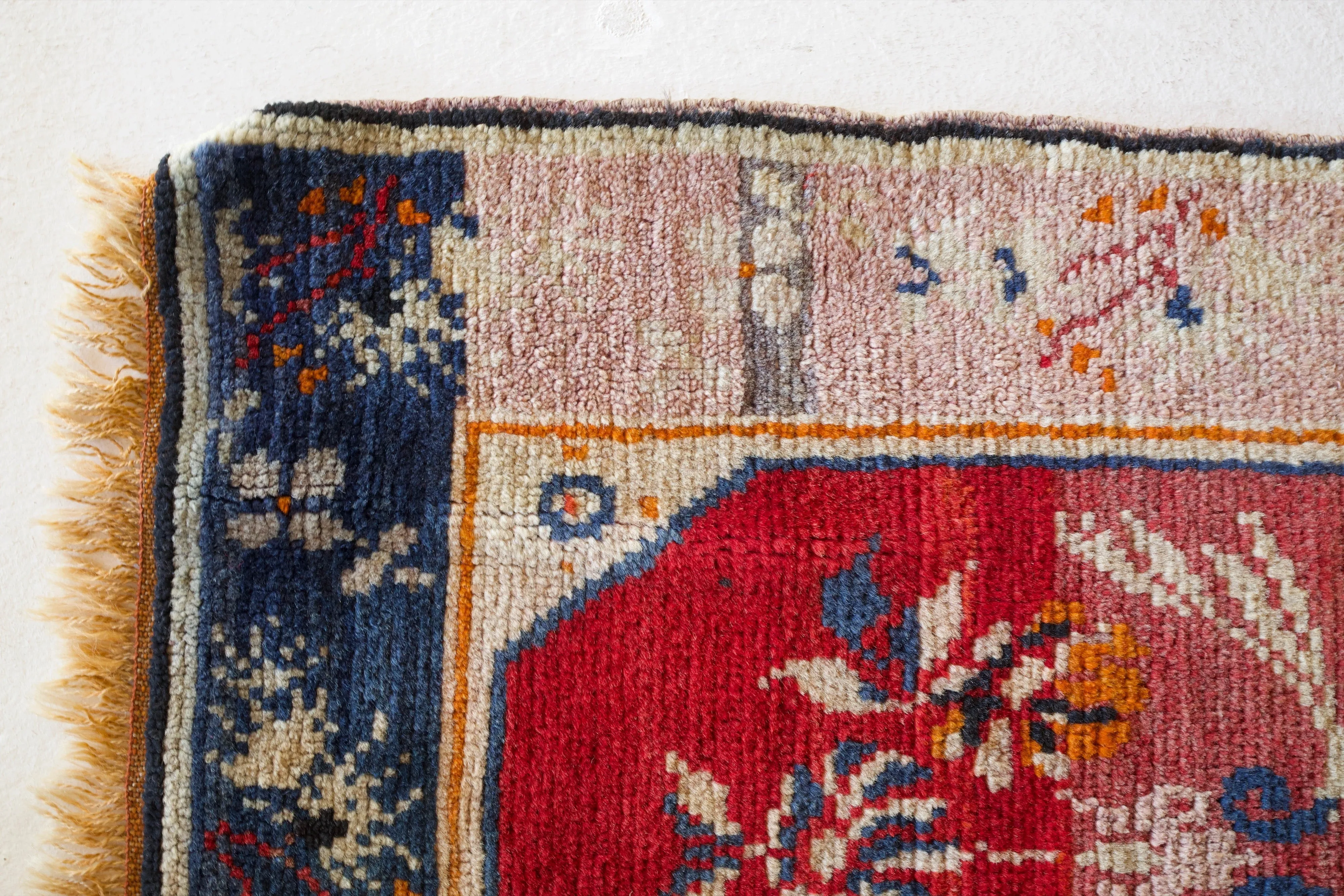 Vintage Mini Turkish Rug 24"x45"