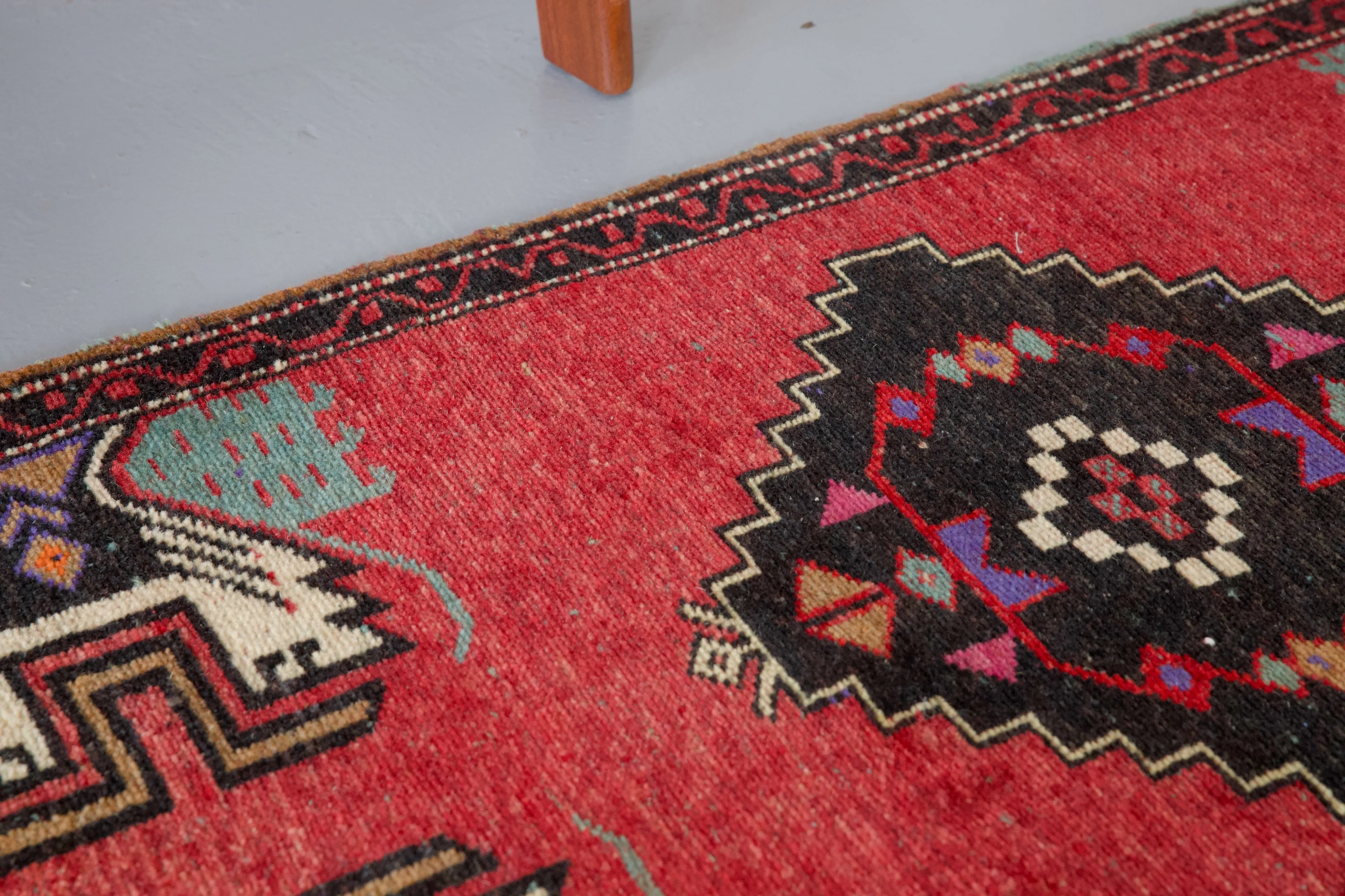 Vintage Mini Turkish Rug