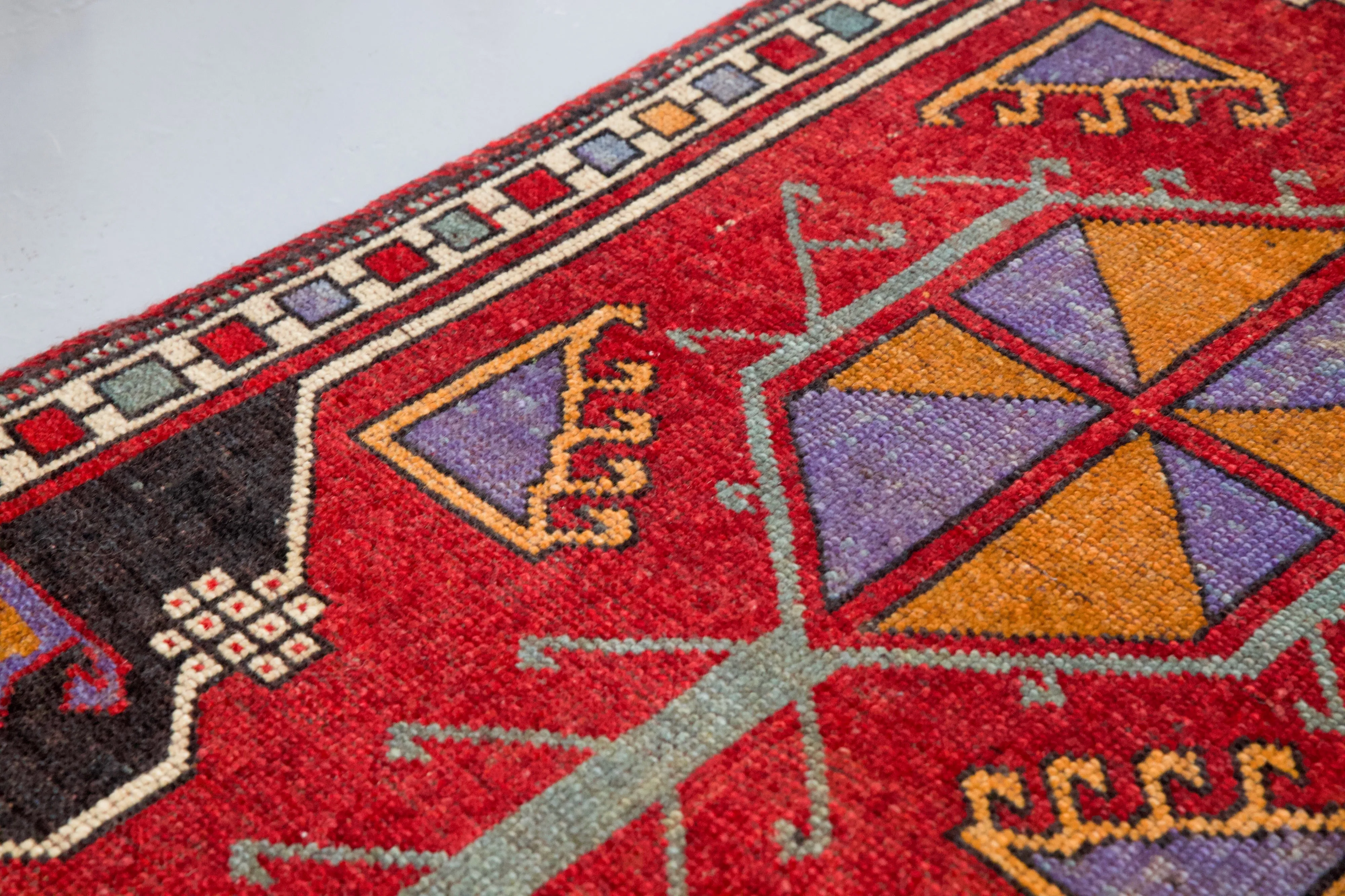 Vintage Mini Turkish Rug