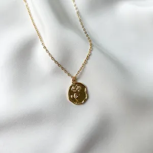 Vintage Rose | Dainty Flower Necklace