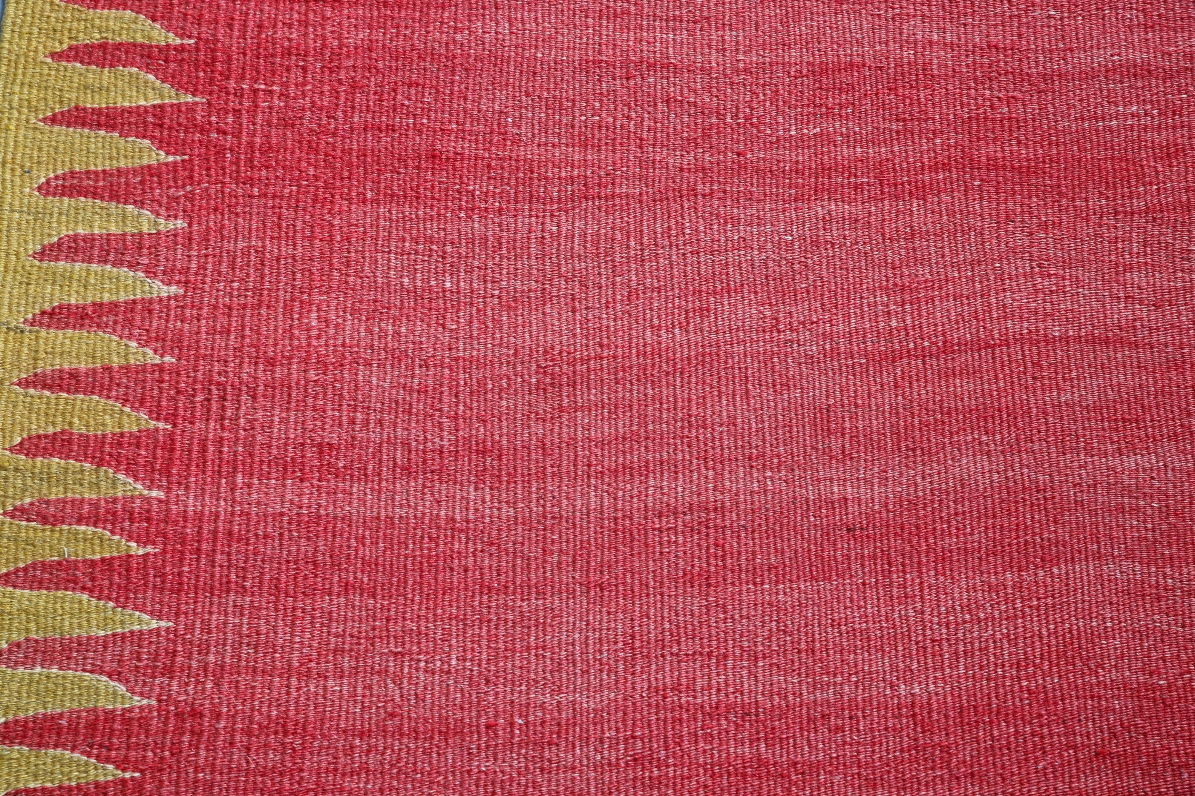 Vintage Turkish Bodrum Kilim Rug 4'6"x8'6"