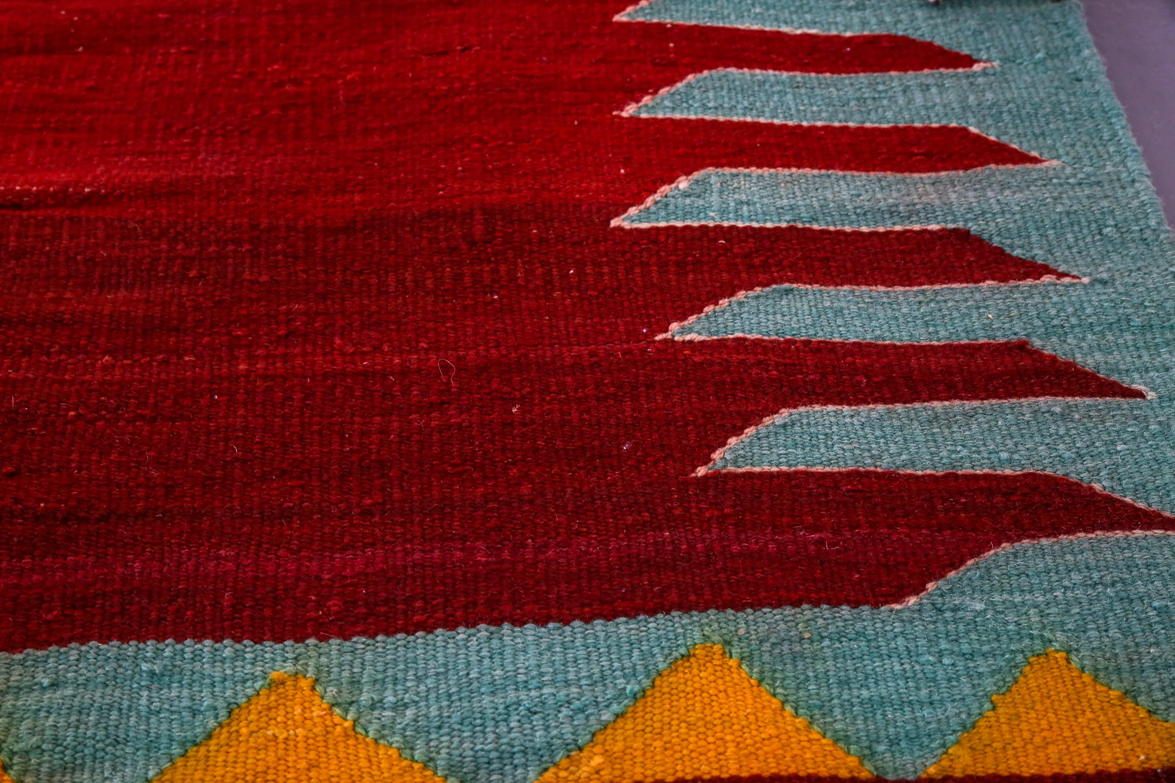 Vintage Turkish Bodrum Kilim Rug 4'7"x8'4"