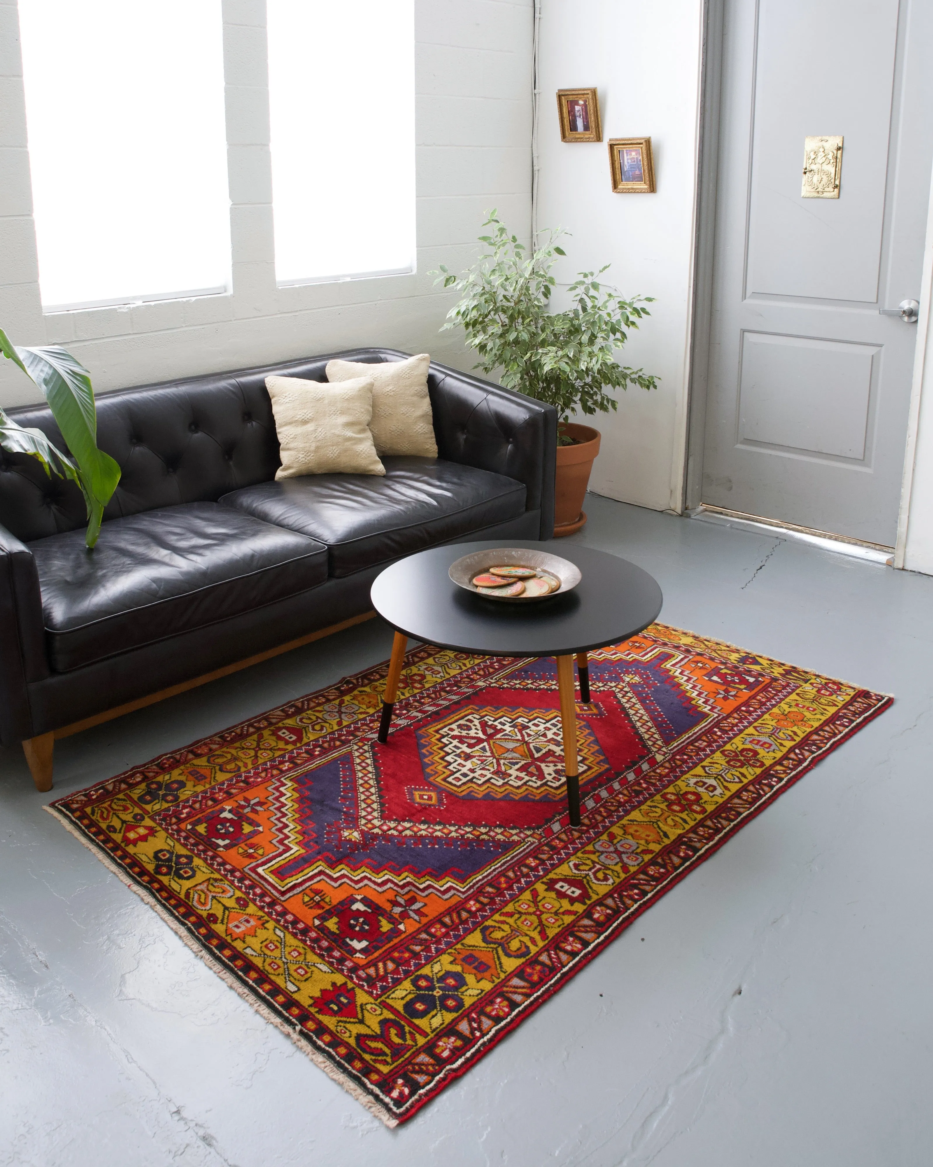 Vintage Turkish Ortakoy Rug