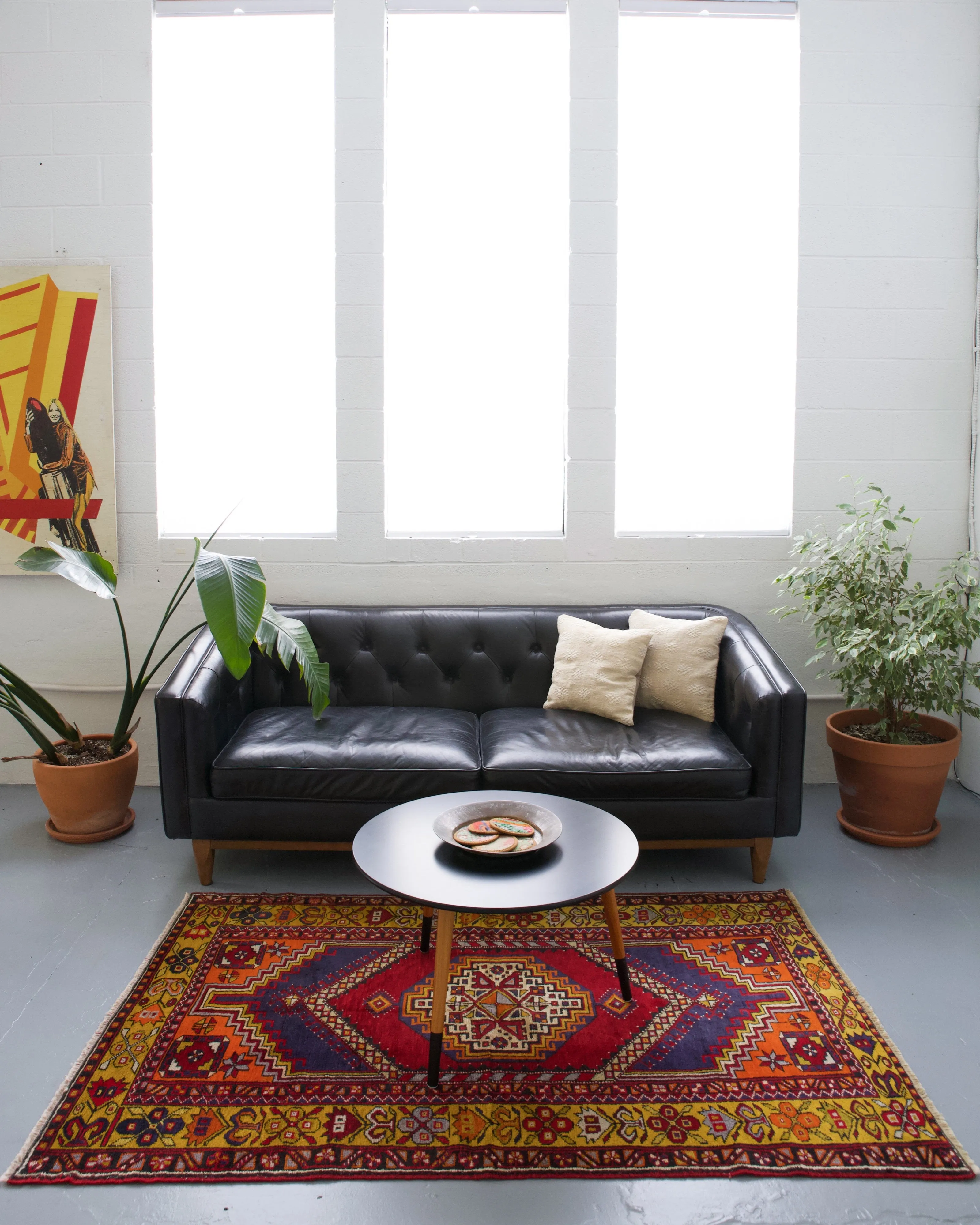 Vintage Turkish Ortakoy Rug