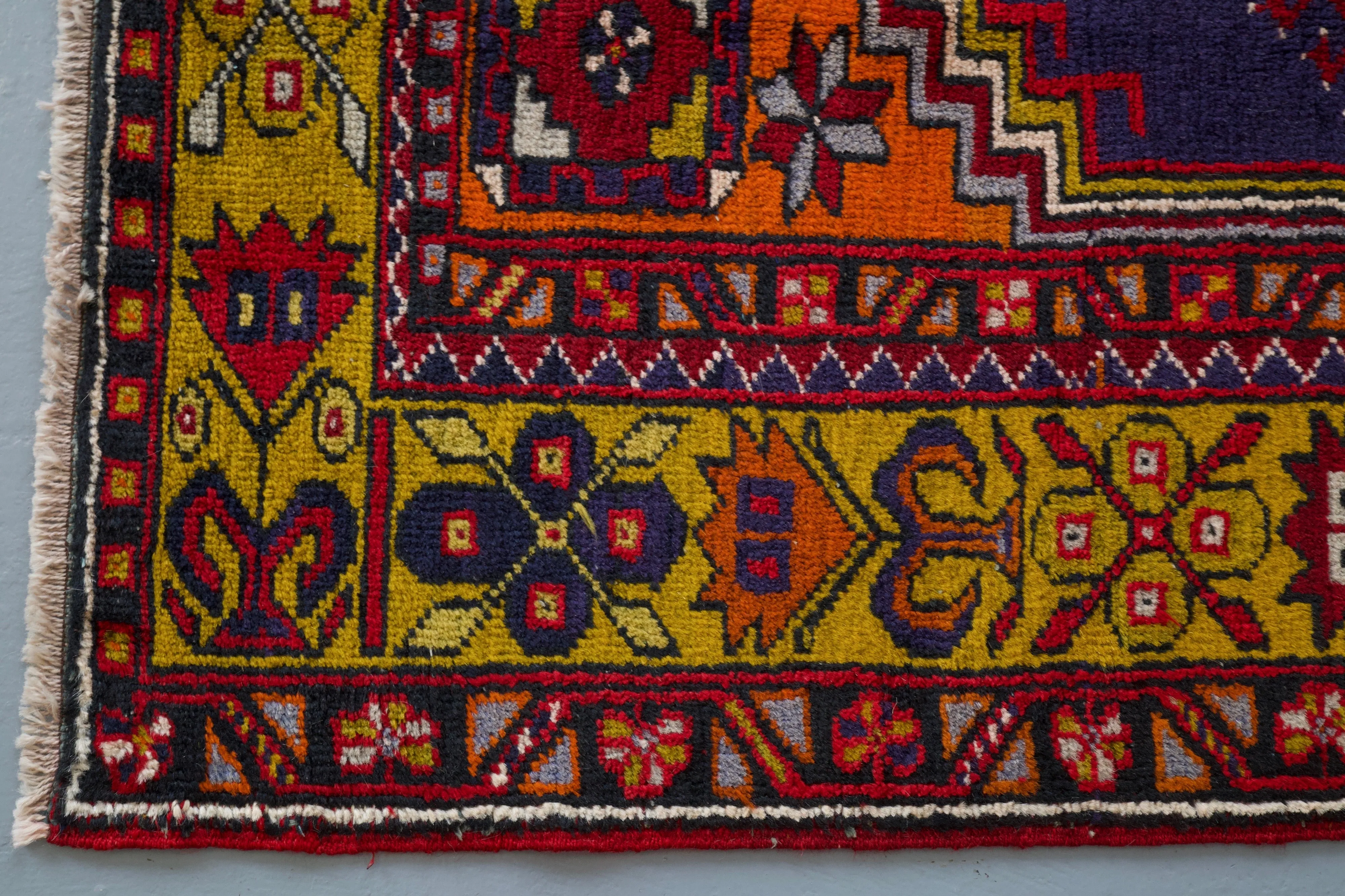 Vintage Turkish Ortakoy Rug