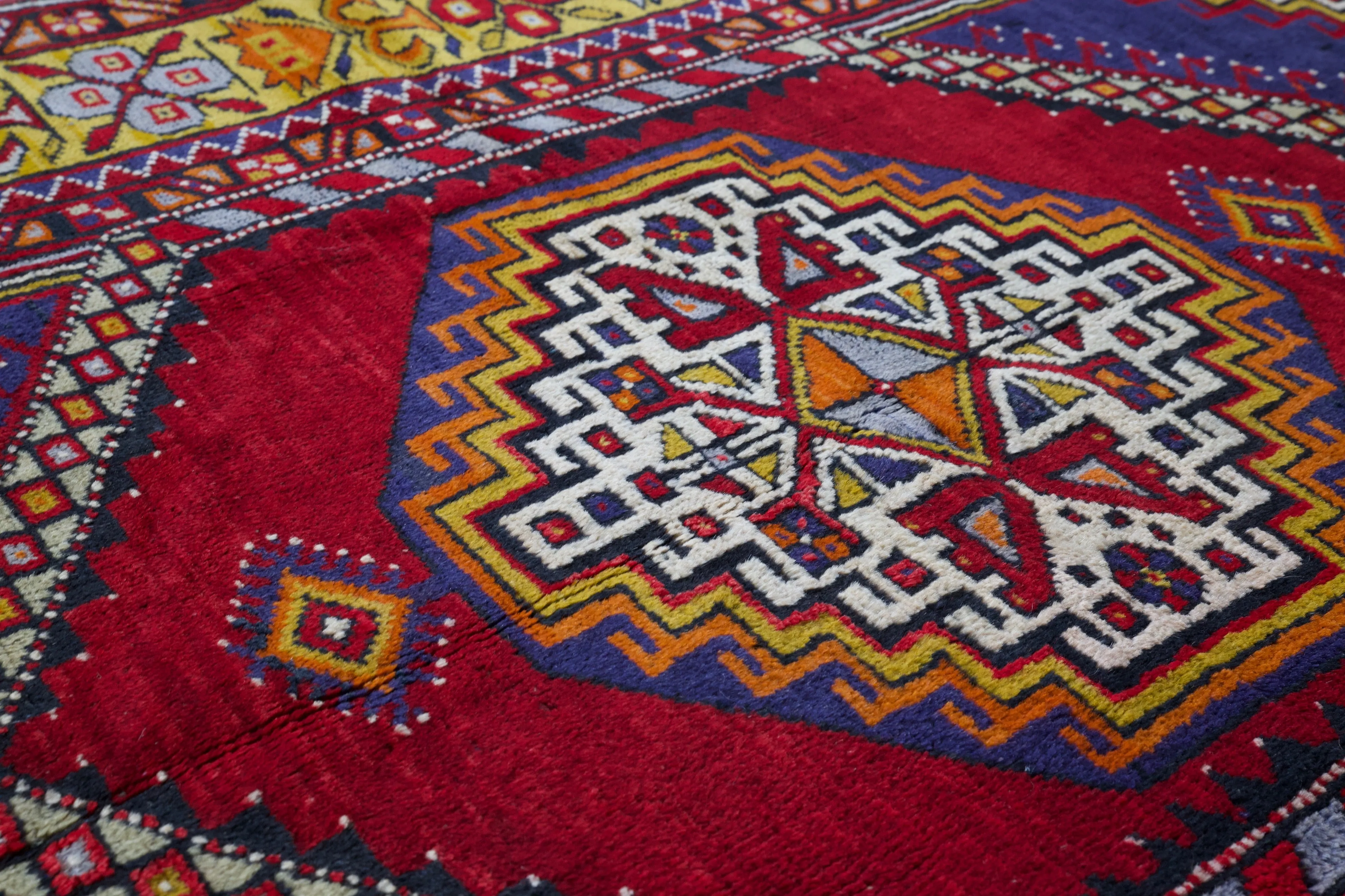 Vintage Turkish Ortakoy Rug